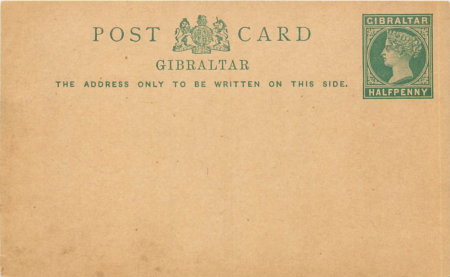 Entier Postal Stationary Gibraltar