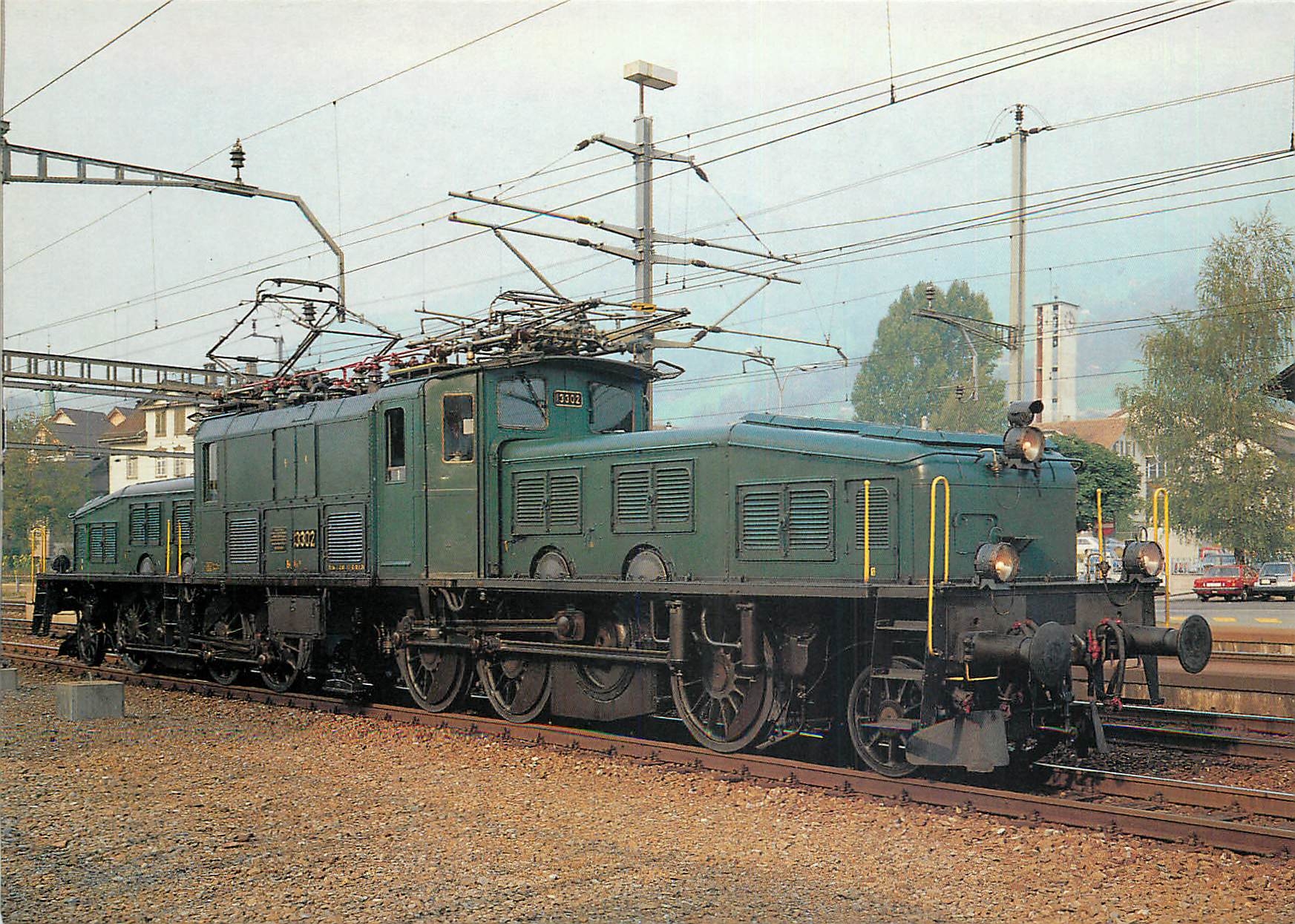 CPM Krokodillokomotive Be Unterhalt und Betrieb durch Mitglieder des Modelleisenbahnclubs Horgen  Be