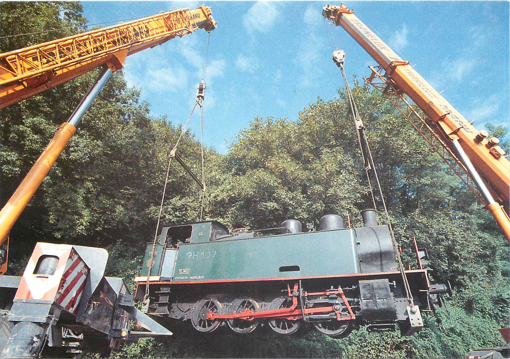 CPM L'arrivee de la locomotive AD07 