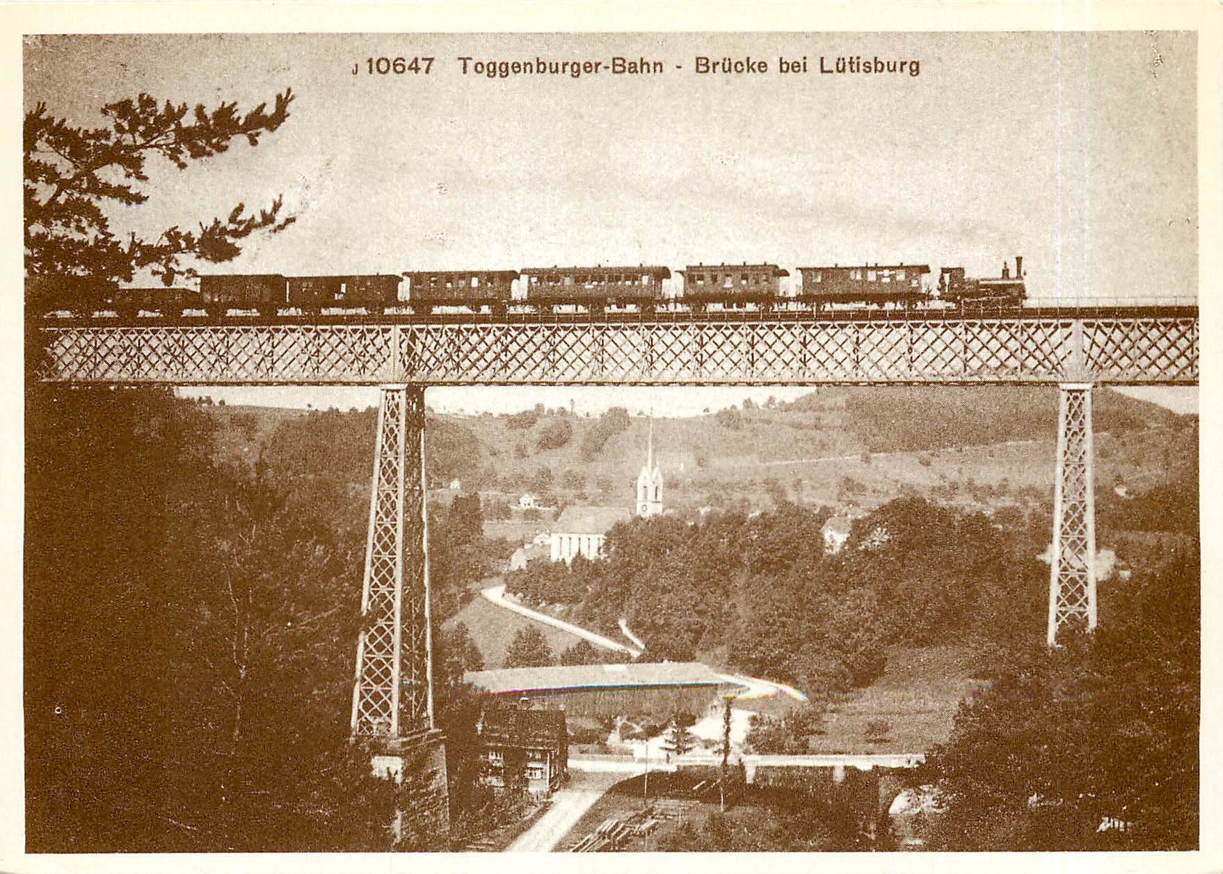 CPM Toggenburger Bahn Brucke bei Lutisburg 