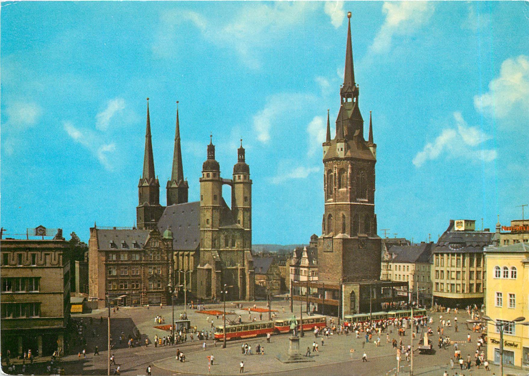 CPM Halle Saale Marktplatz 