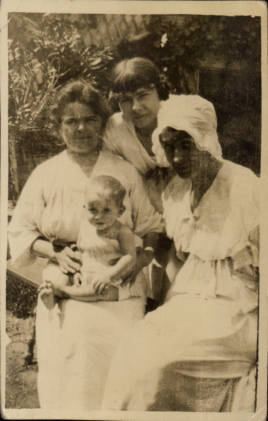 Real photo CPA Child baby