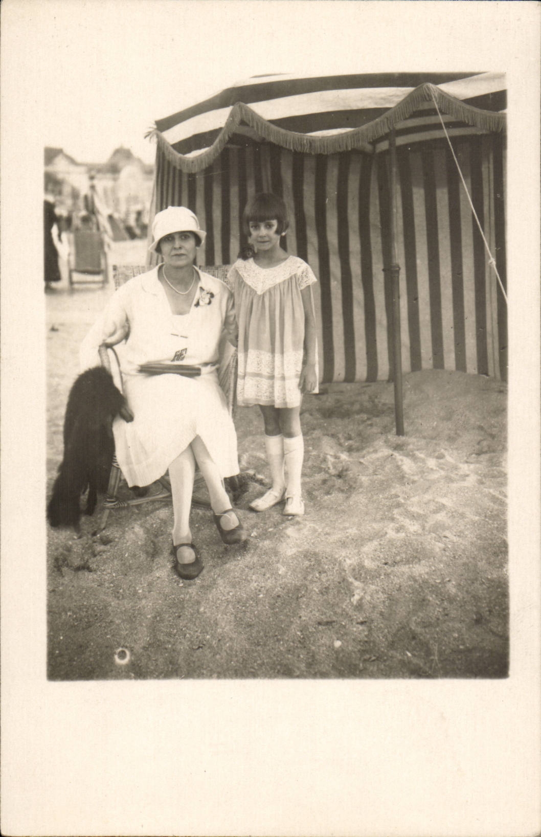 Real photo CPA insane Child baby asses Beach