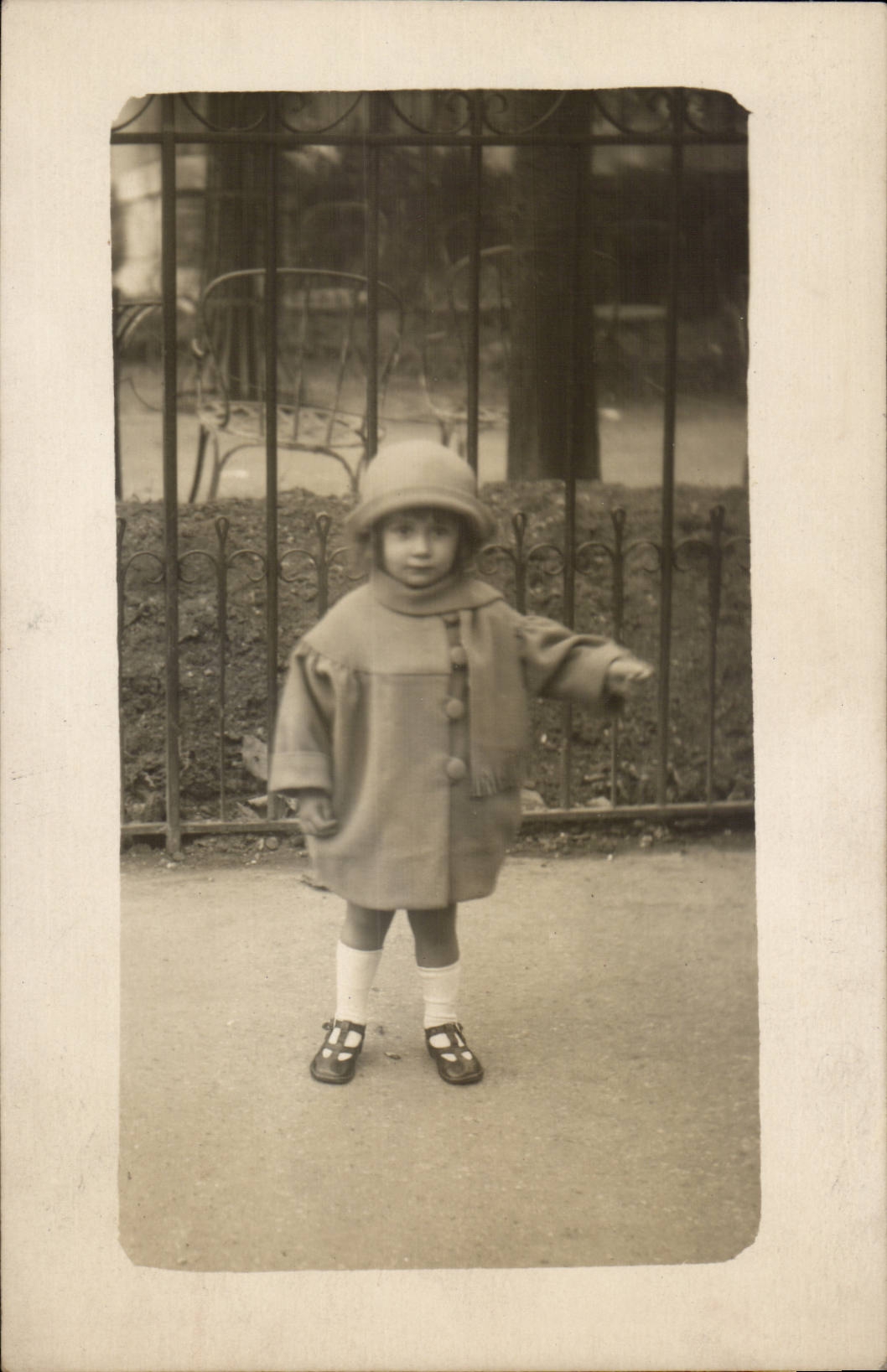 Real photo CPA Child baby 1920