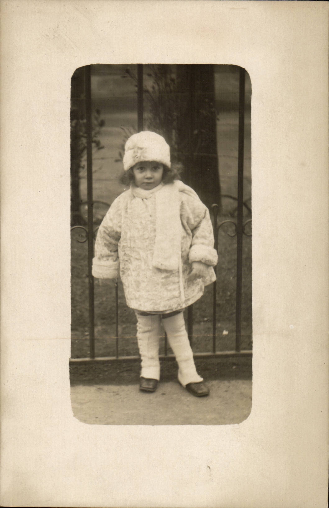 Real photo CPA Child baby