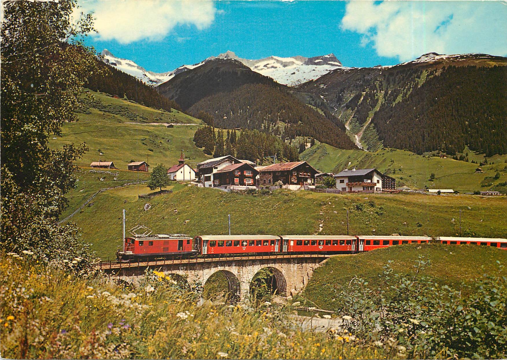 CPM Die Furka Oberalp Bahn bei Disentis Graubunden