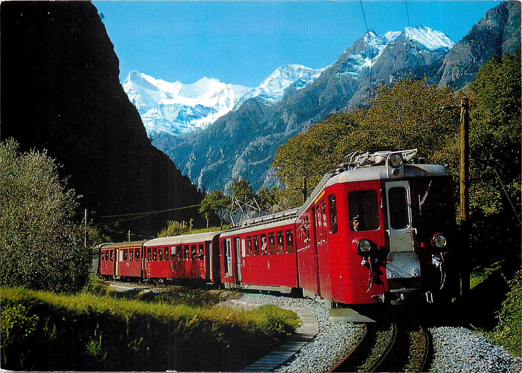 CPM Glacier Express Brig Visp Zermattbahn Mattertal