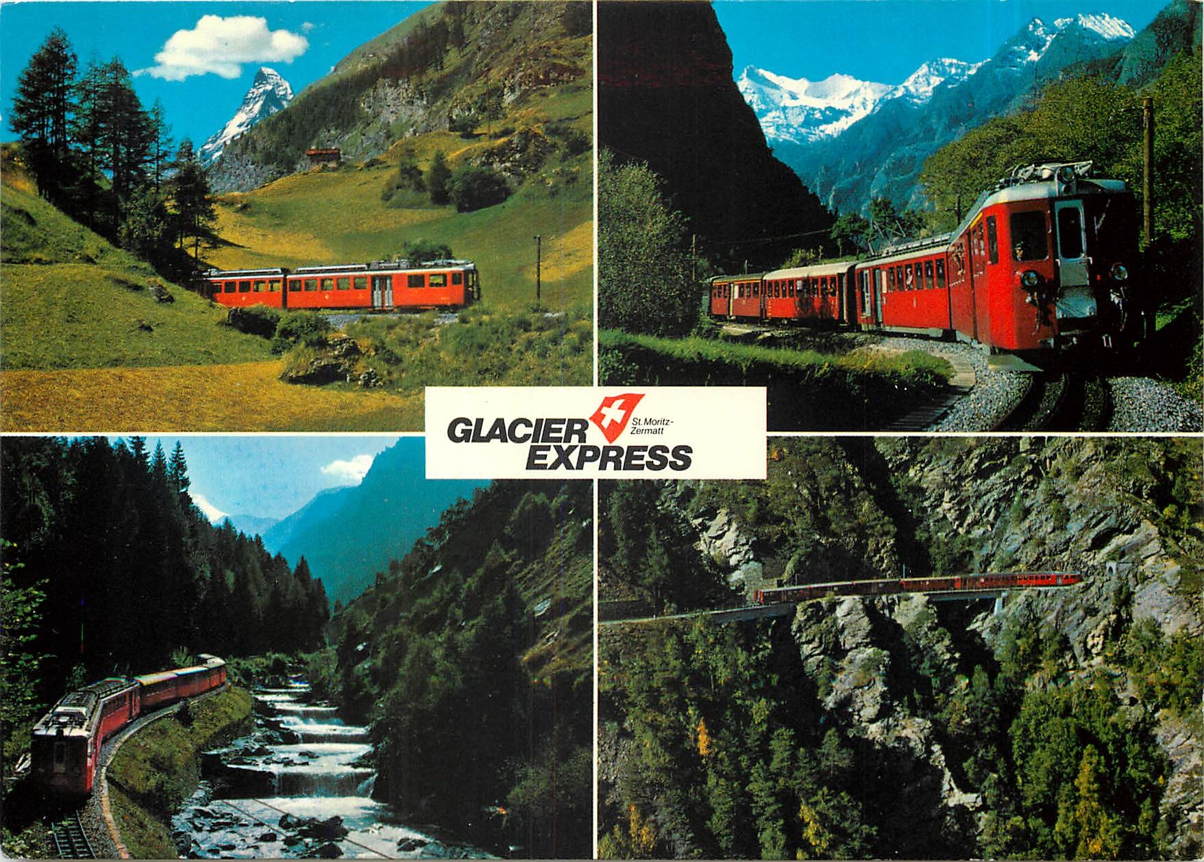 CPM Glacier Express auf der BVZ Strecke Brig Zermatt