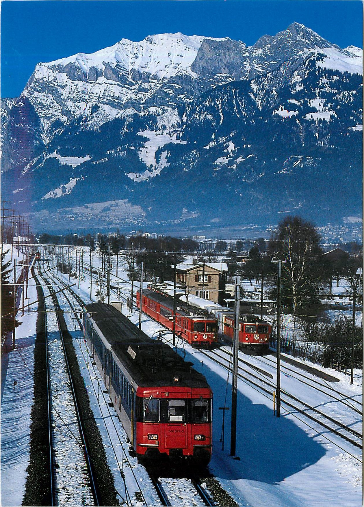 CPM Zizers GR SBB Regionalzug 