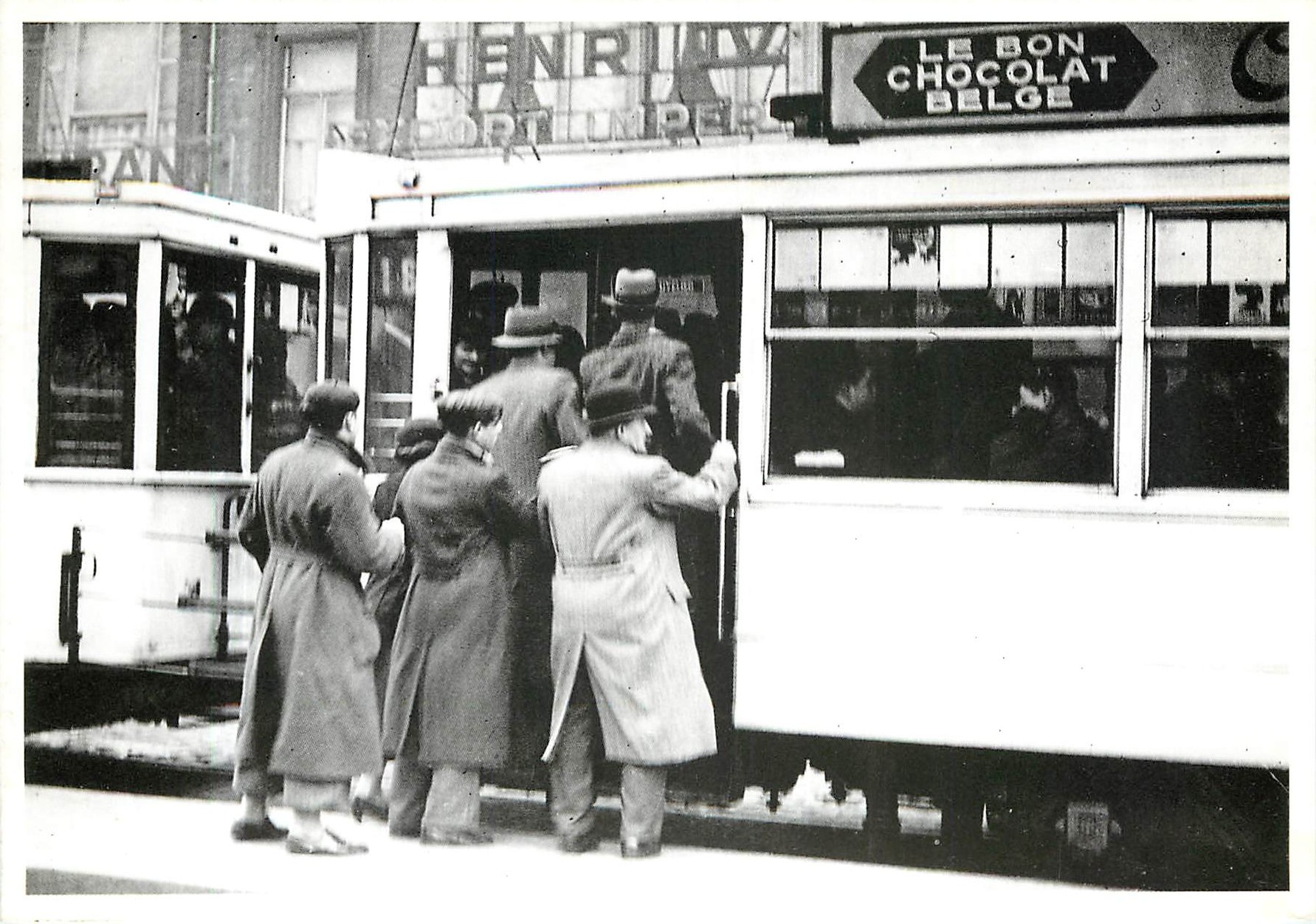 CPM Brussel  1936 Boulevard du jardin exotique