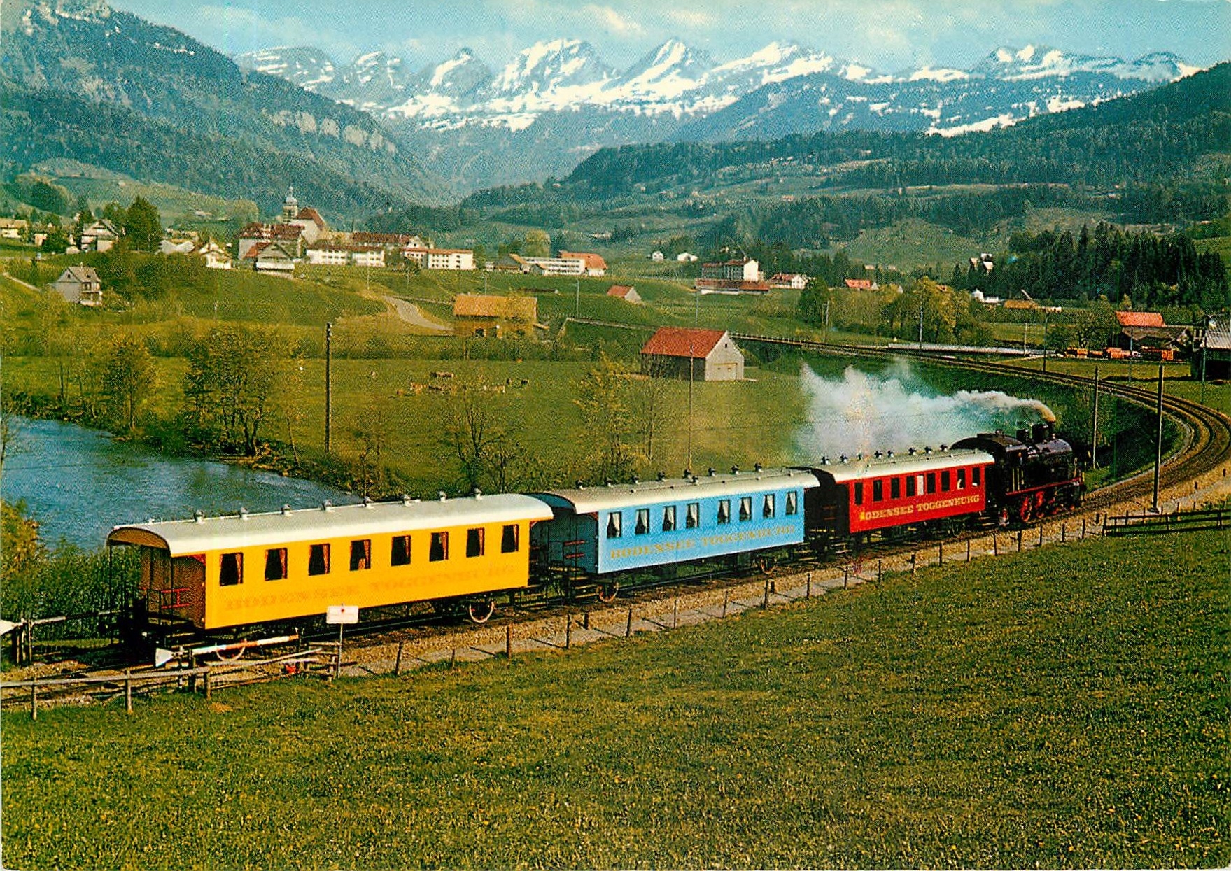 CPM Amor Express der Bodensee Toggenburg Bahn bei Nesslau Neu St Johann