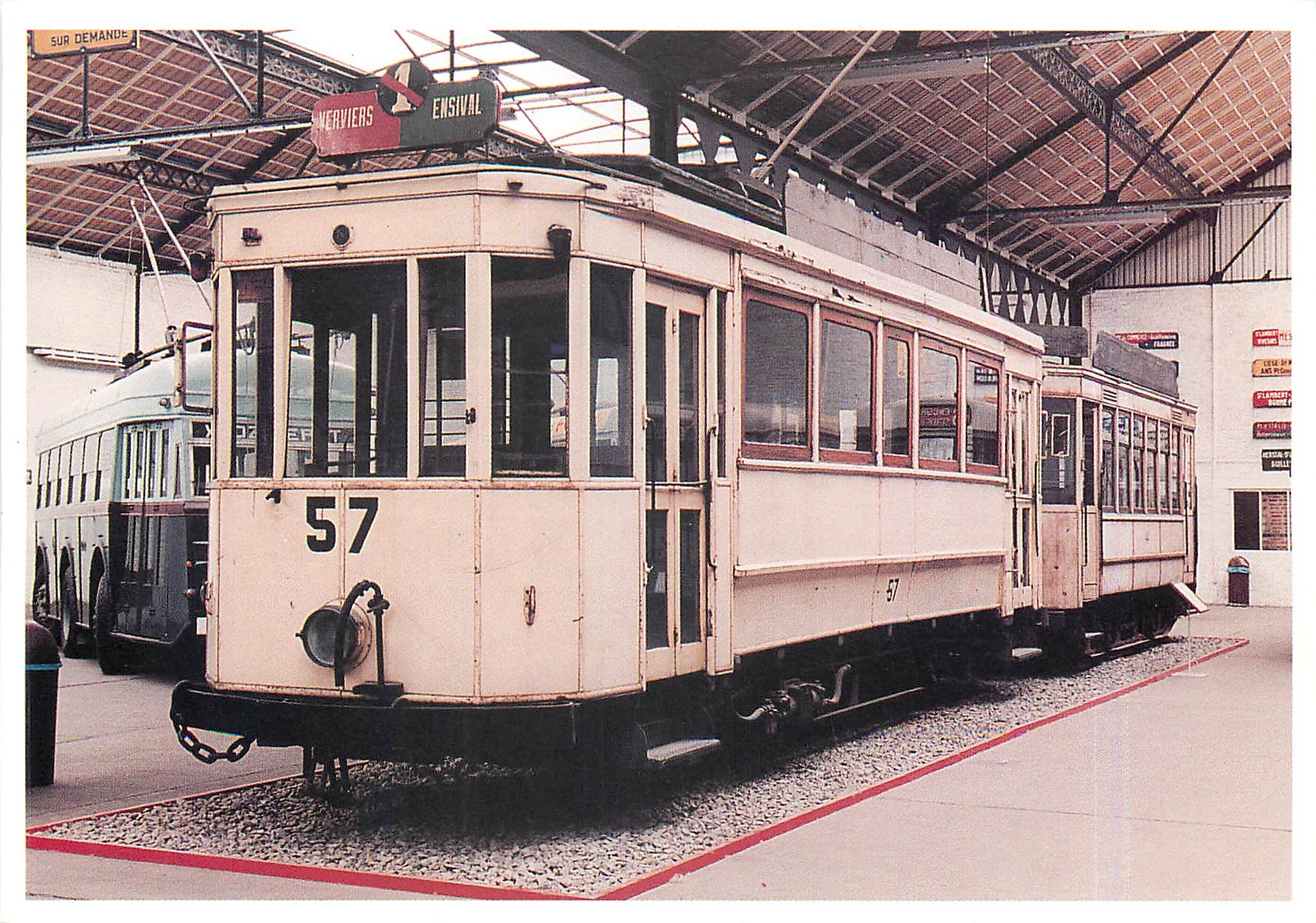 CPM Motrice Tramways Vervietois SATV 1912
