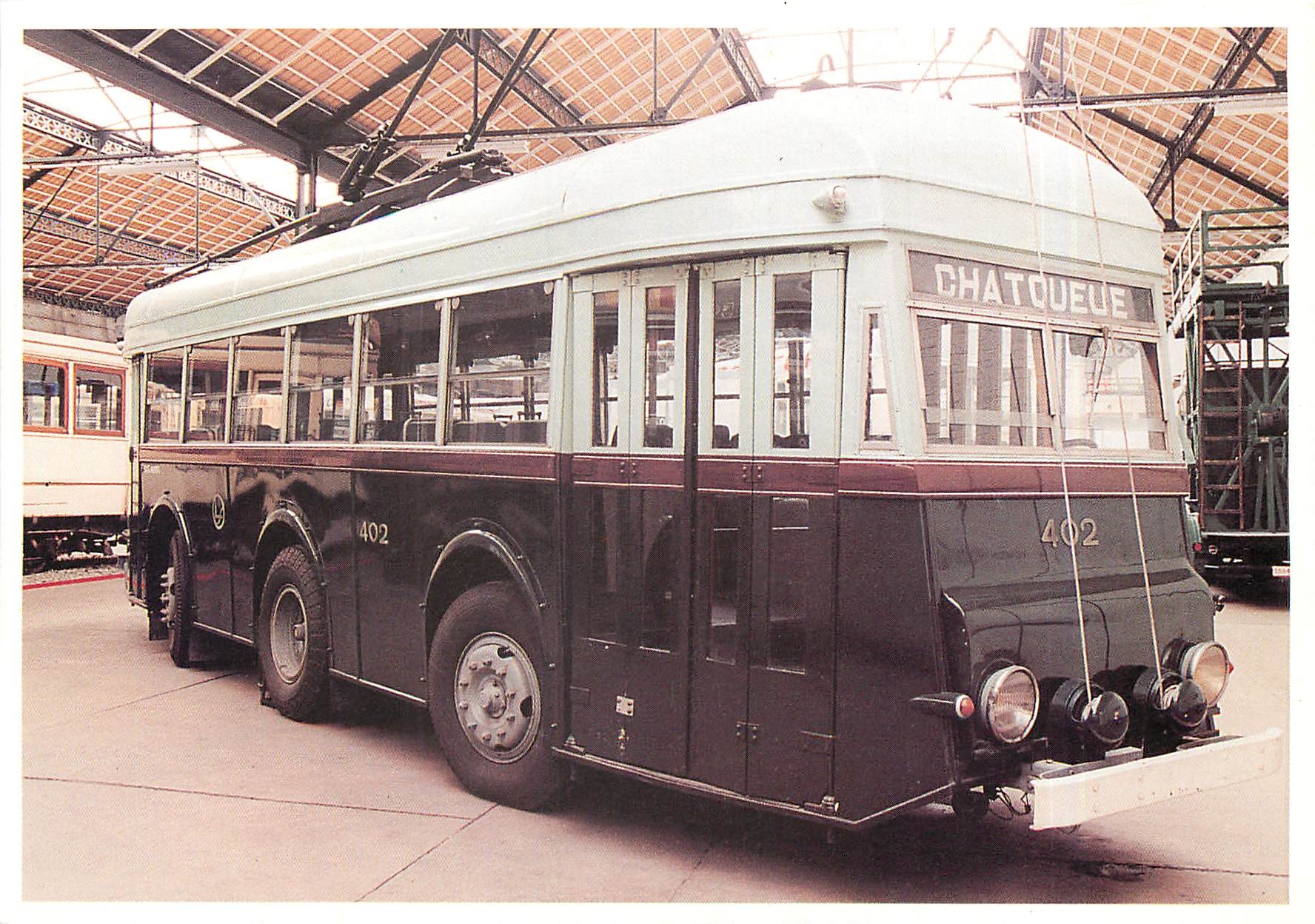 CPM Trolleybus reversible Liege Seraing 1932