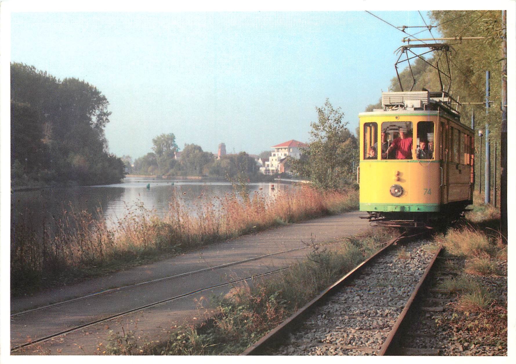 CPM Tramways de Neuchatel Suisse Motrice 74 de 1921