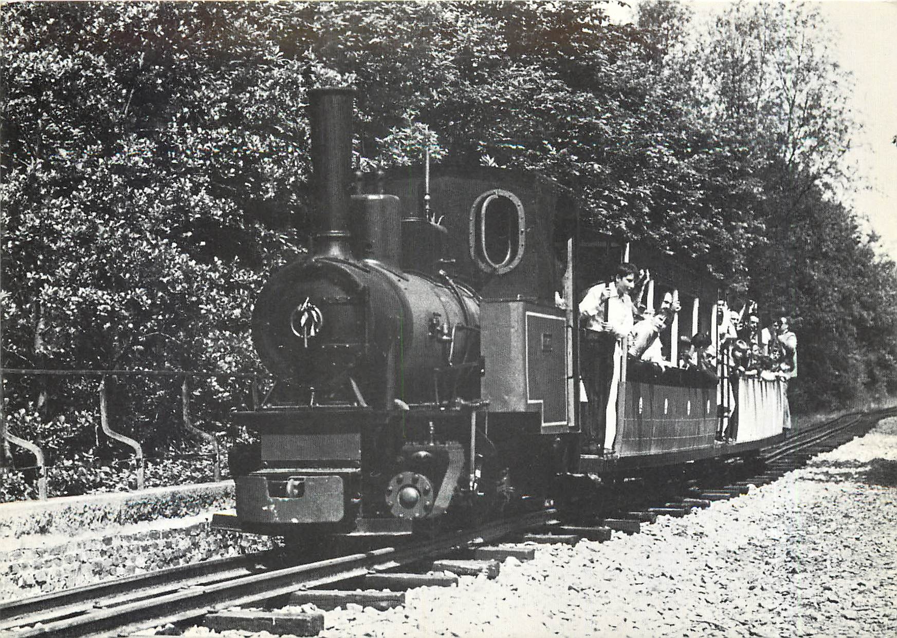 CPM Chemin de Fer Touristique de Belgique Ligne SNCB 115 de Rebecqa a Rognon Brabant