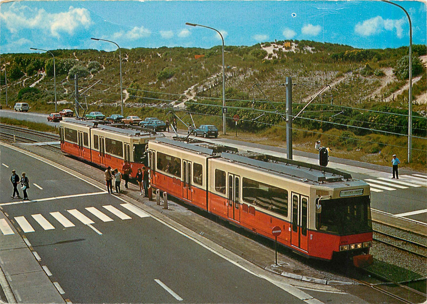 CPM Kusttram Tramway le long de la cote