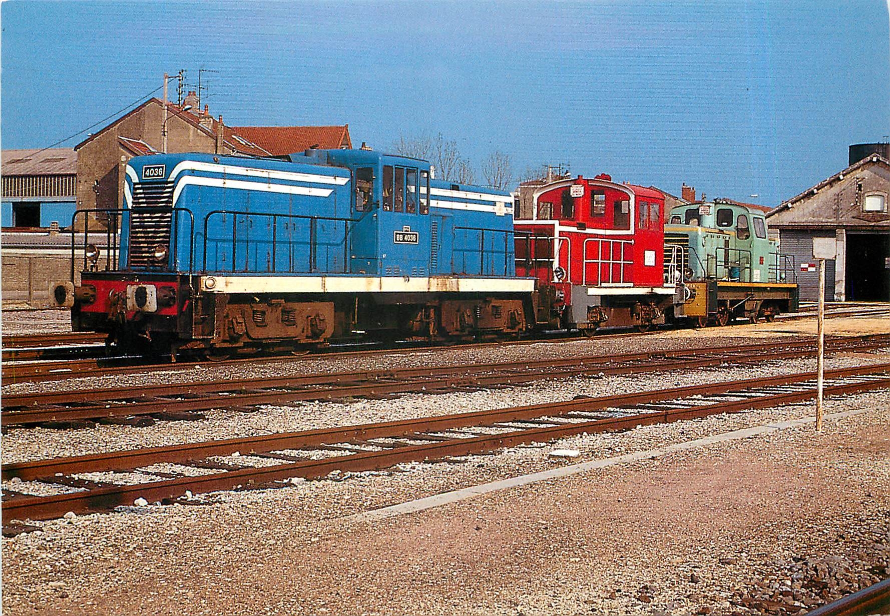 CPM St Dizier Locomotive BB 4036 General Electric