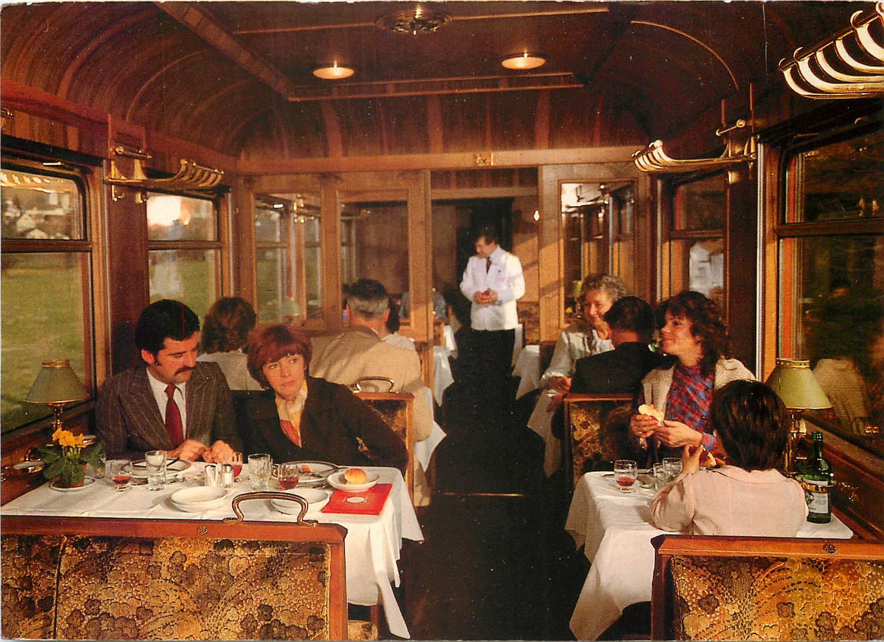 CPM Speisewagen der Rhatischen Bahn 