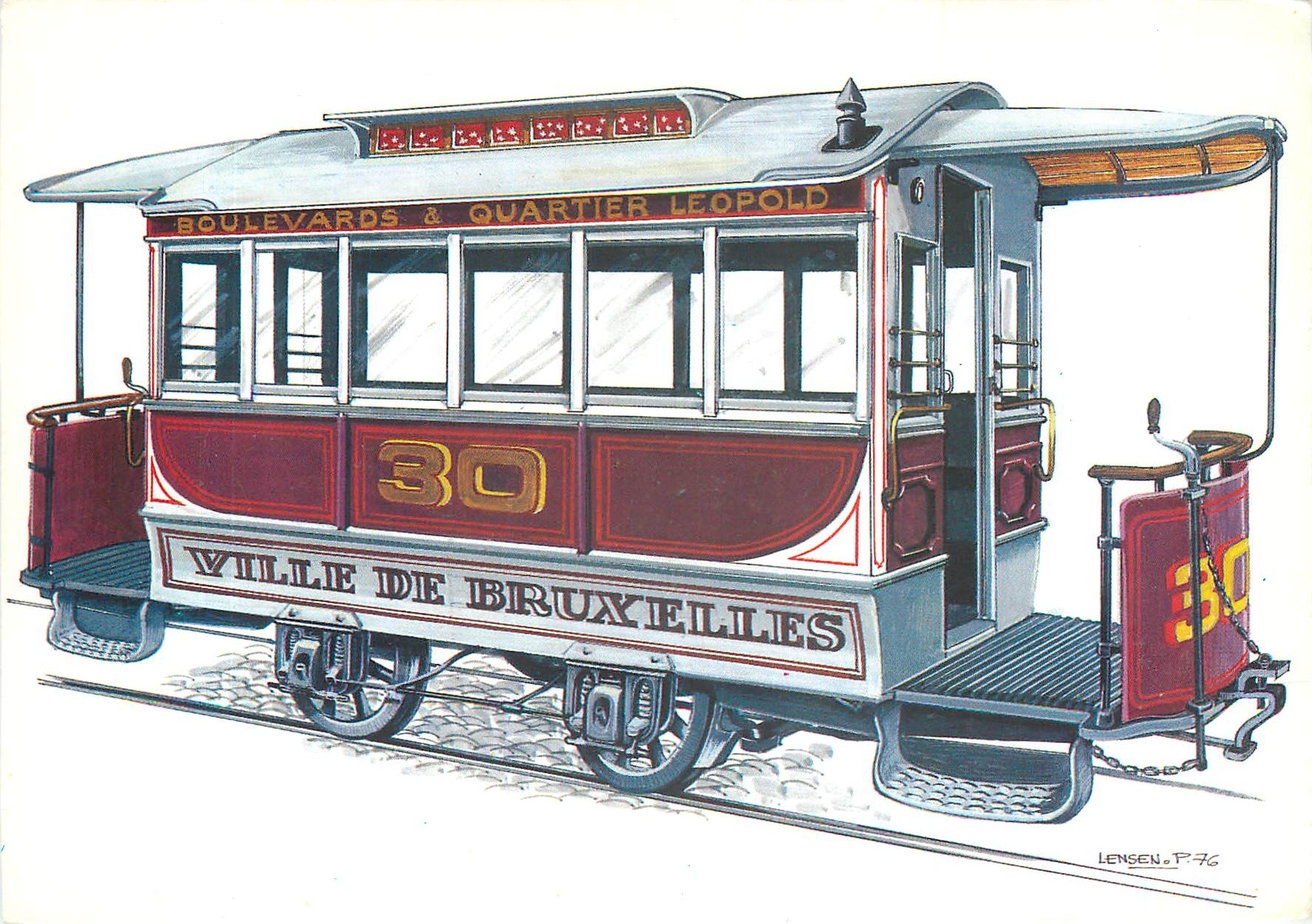 CPM Boulevards & Quartier Leopold Ville de Bruxelles