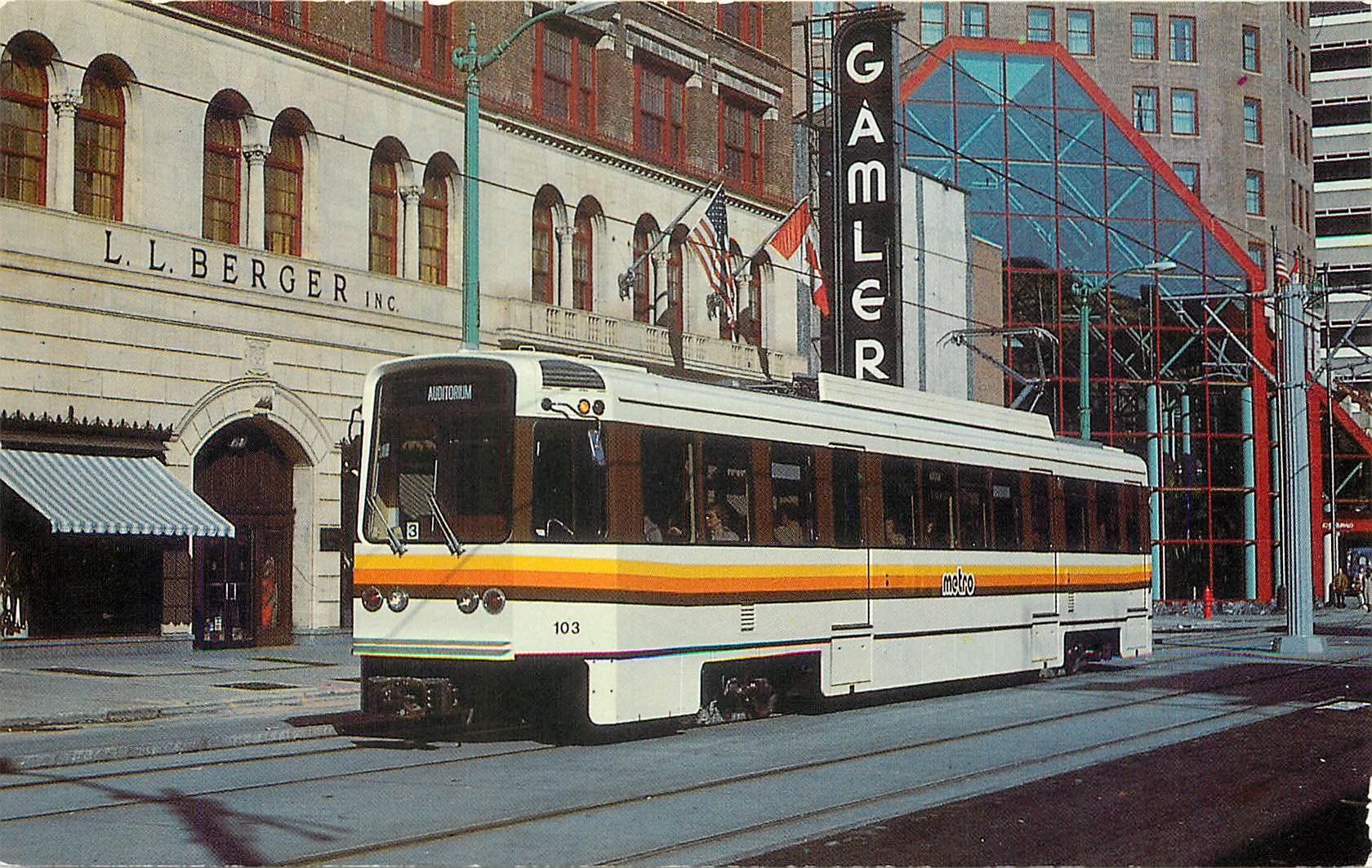 CPM Niagara Frontier Buffalo NY Metro Rail