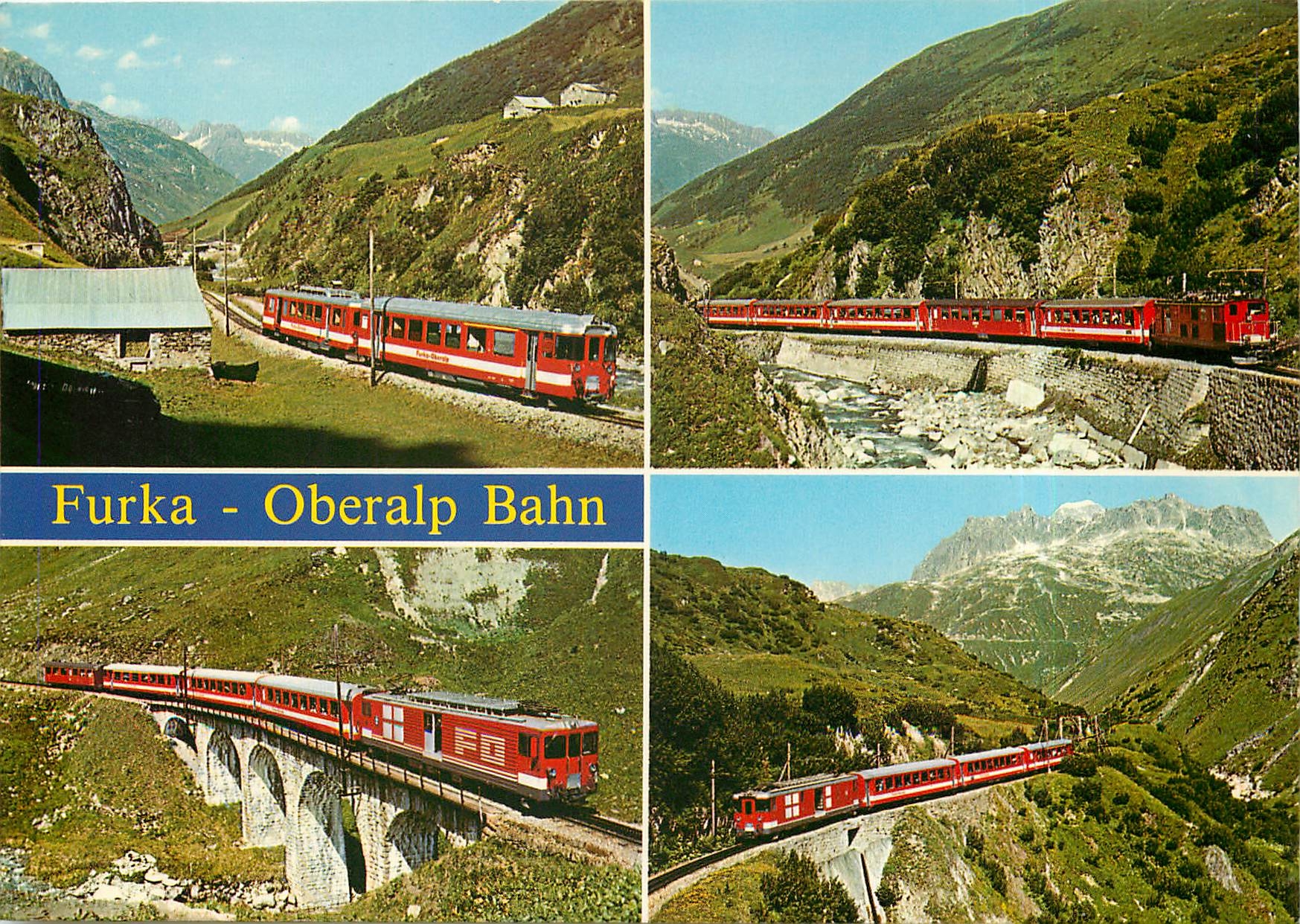 CPM Switzerland Furka Oberalp Bahn 