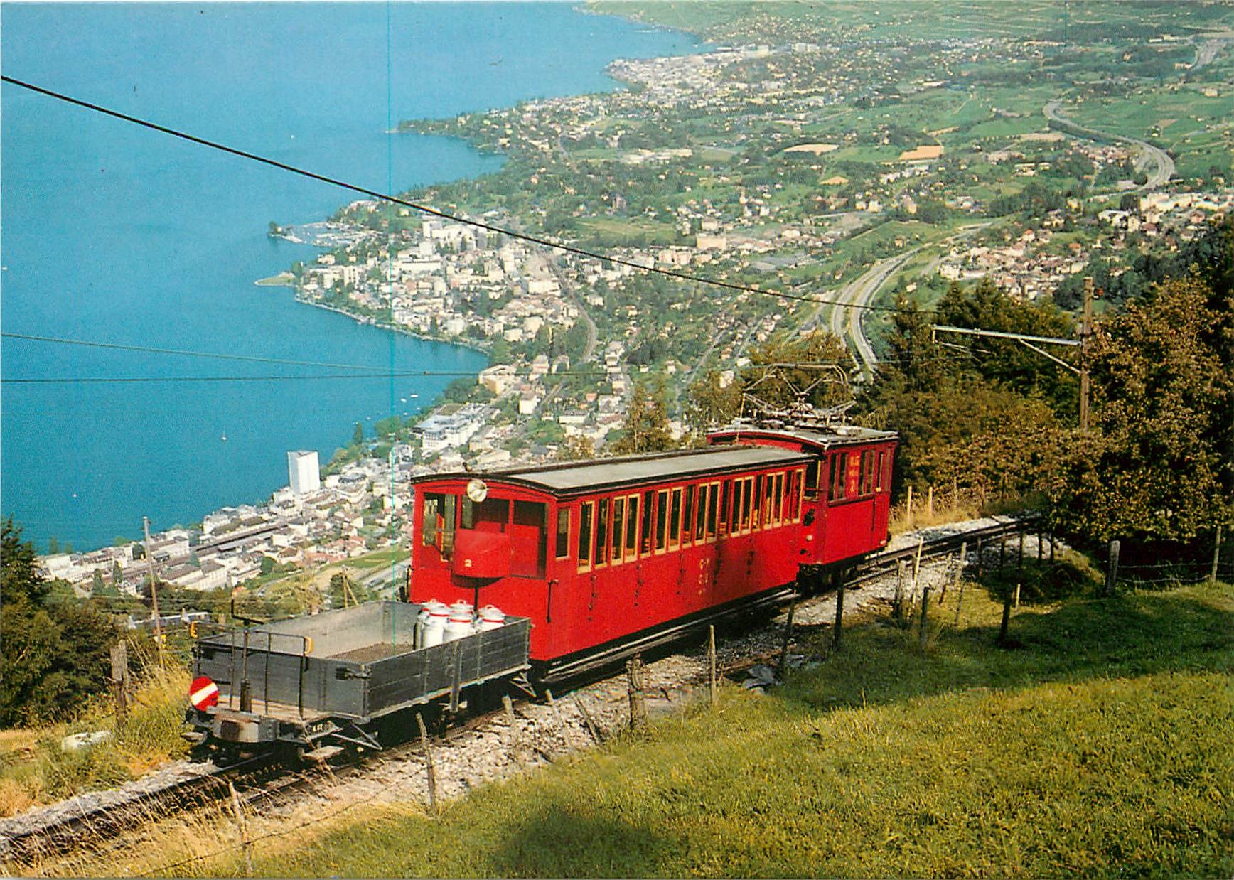 CPM Montreux Glion Rochers de Naye 