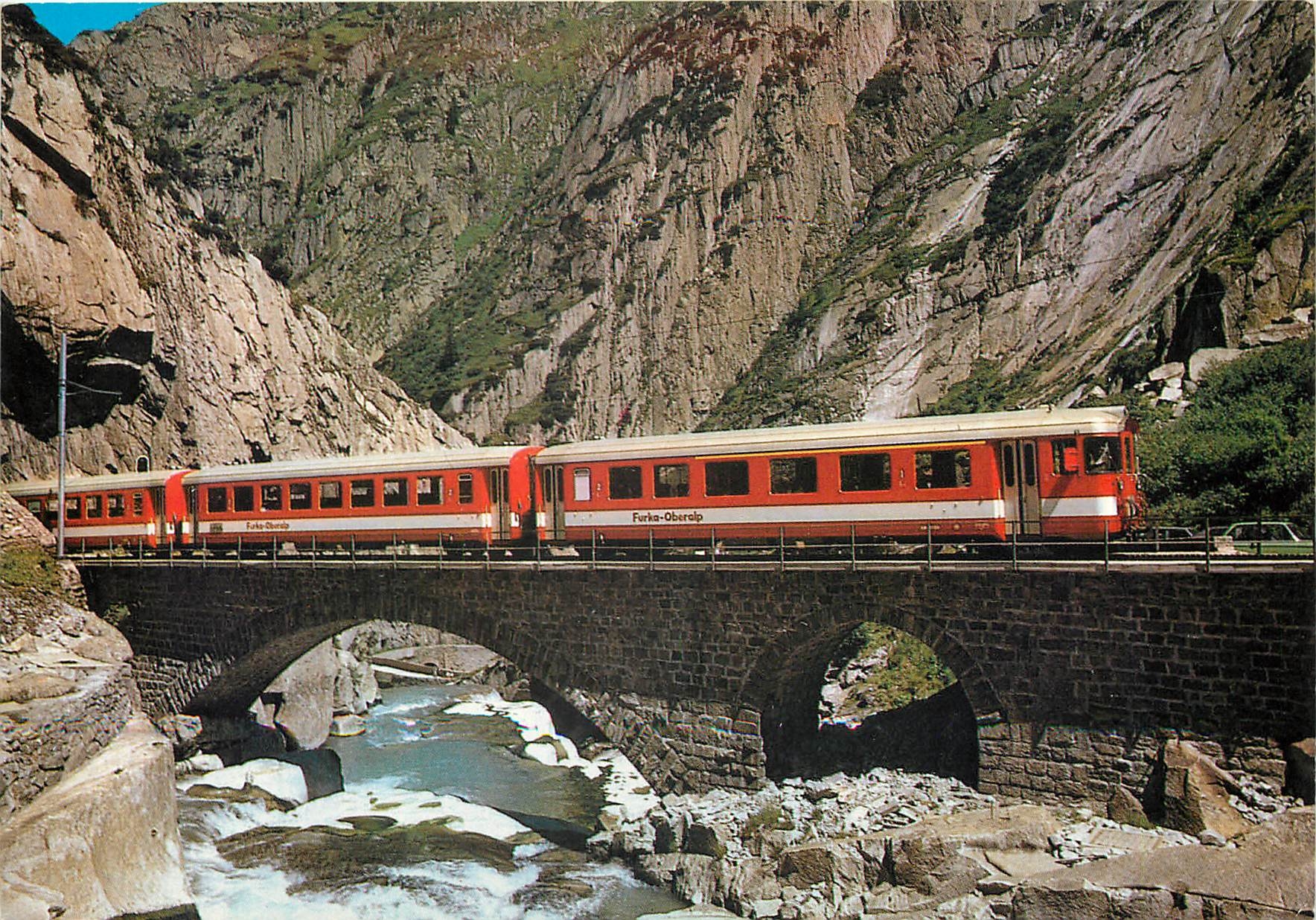 CPM Furka Oberalp Bahn Teufelsbrucke