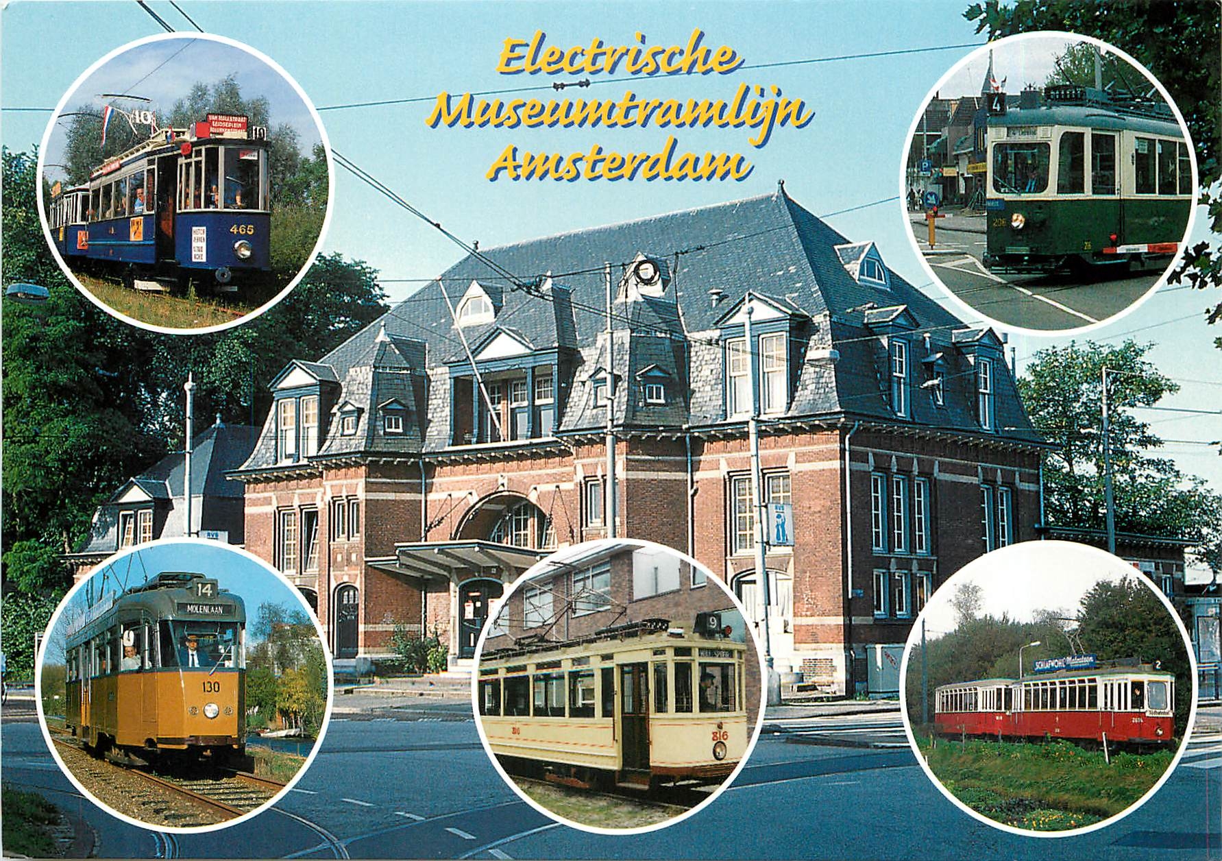 CPM Electische Museumtramlijn Amsterdam 