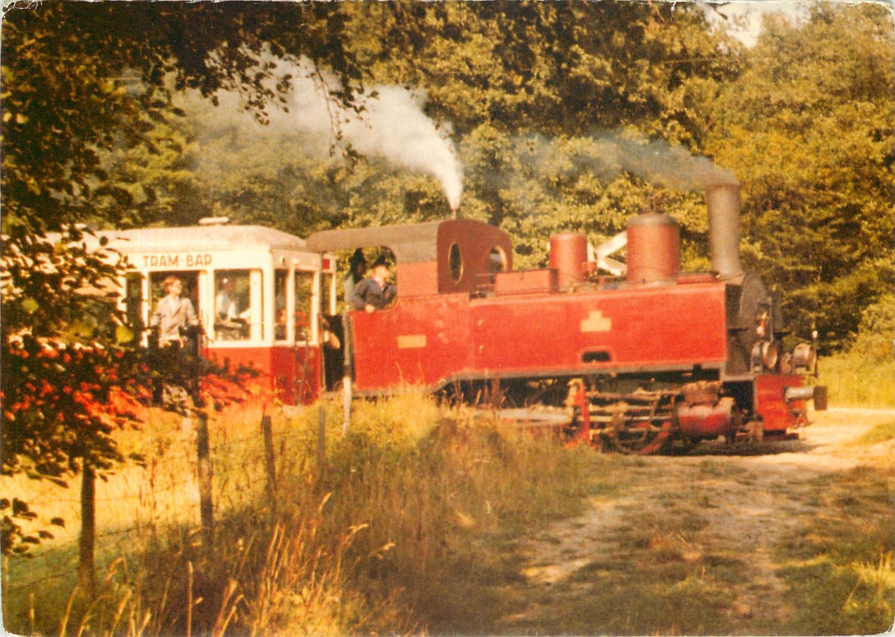 CPM Tramway Touristique de l'Aisne 