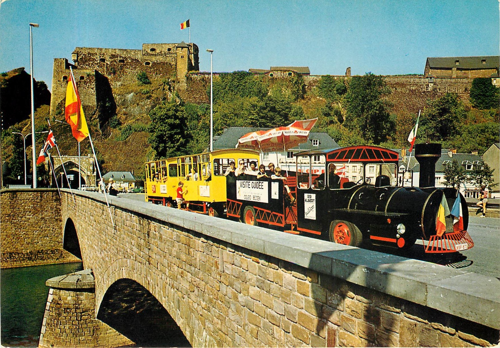 CPM Bouillon sur Semois Le Petit Train 