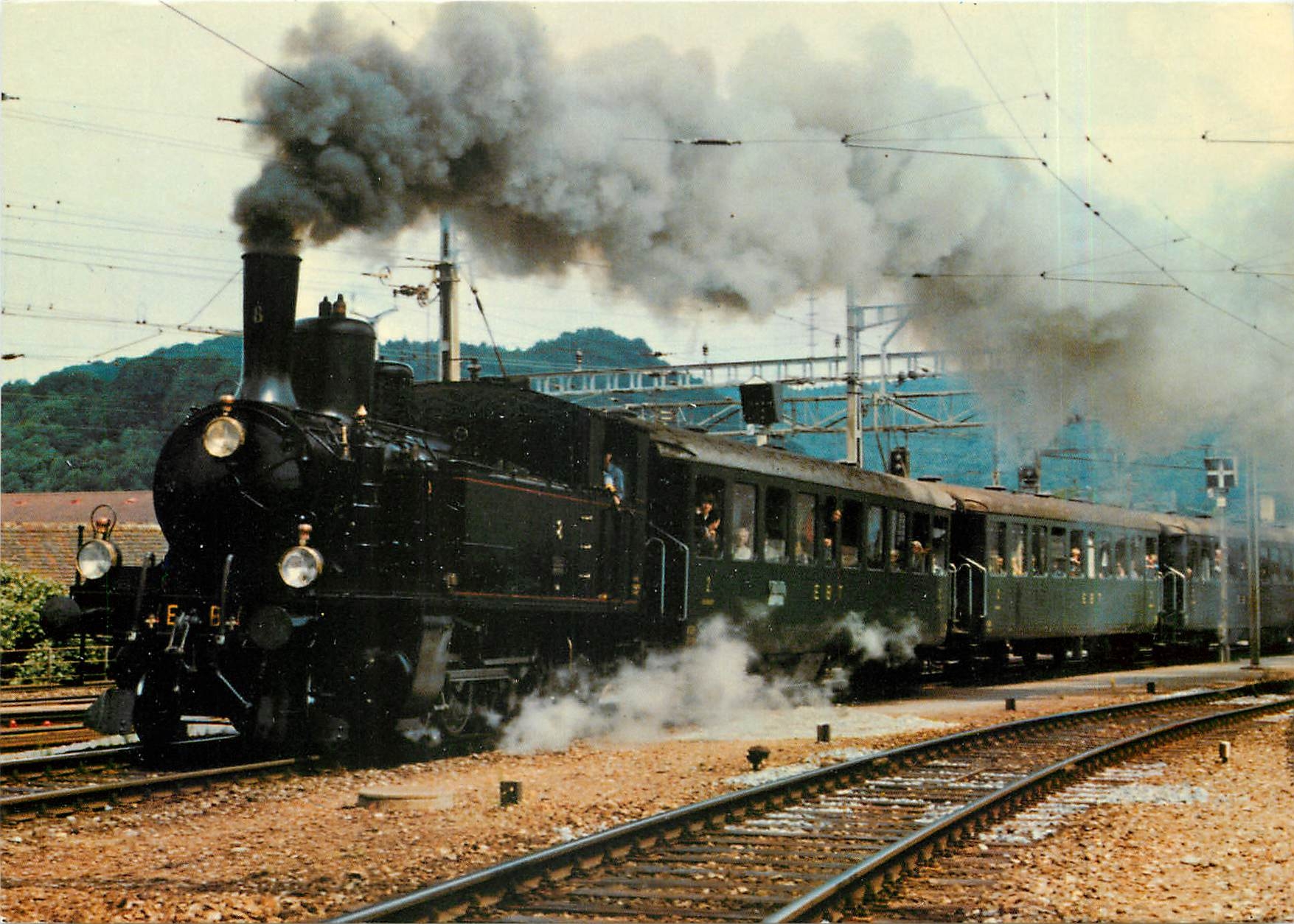 CPM Emmental Burgdorf Thun Bahn Dampfextrazug