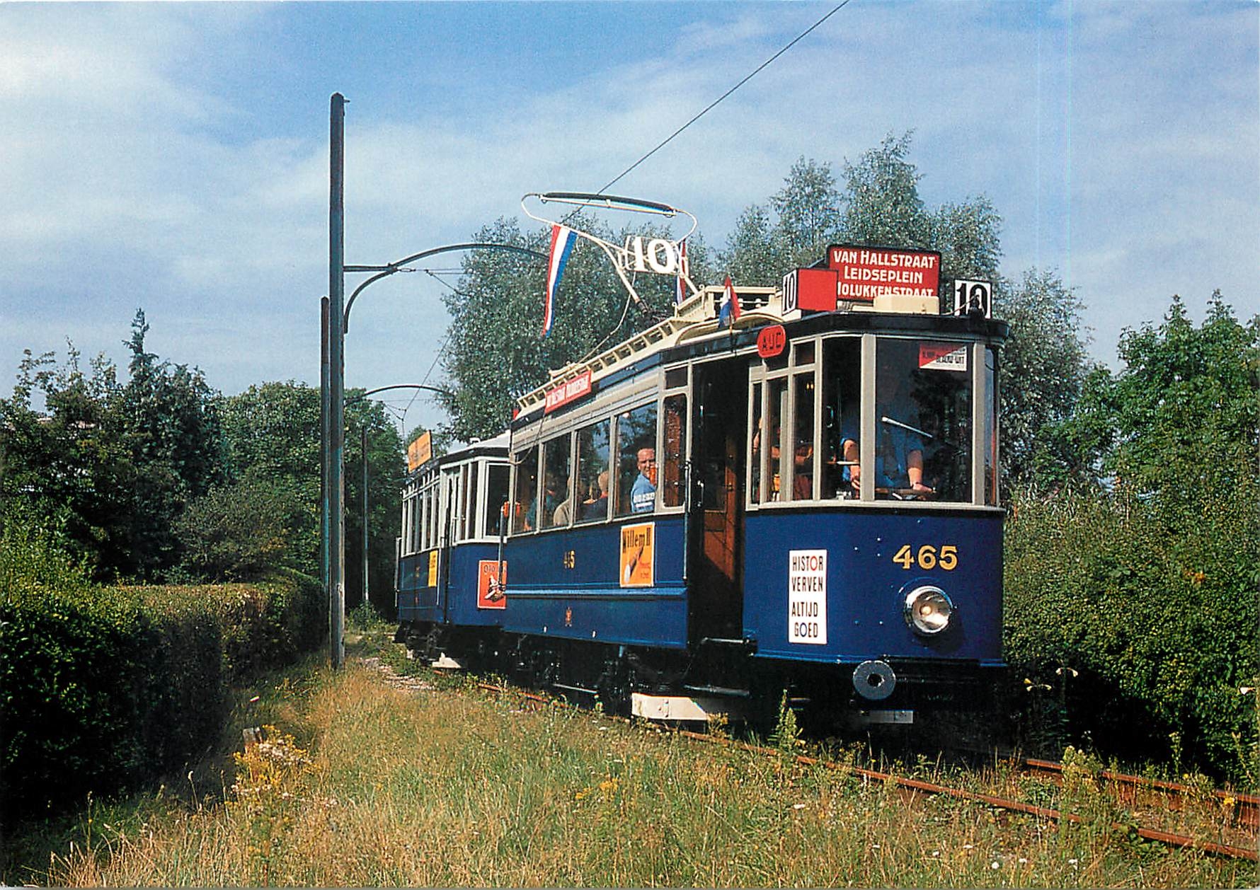 CPM Electische Museumtramlijn Amsterdam 