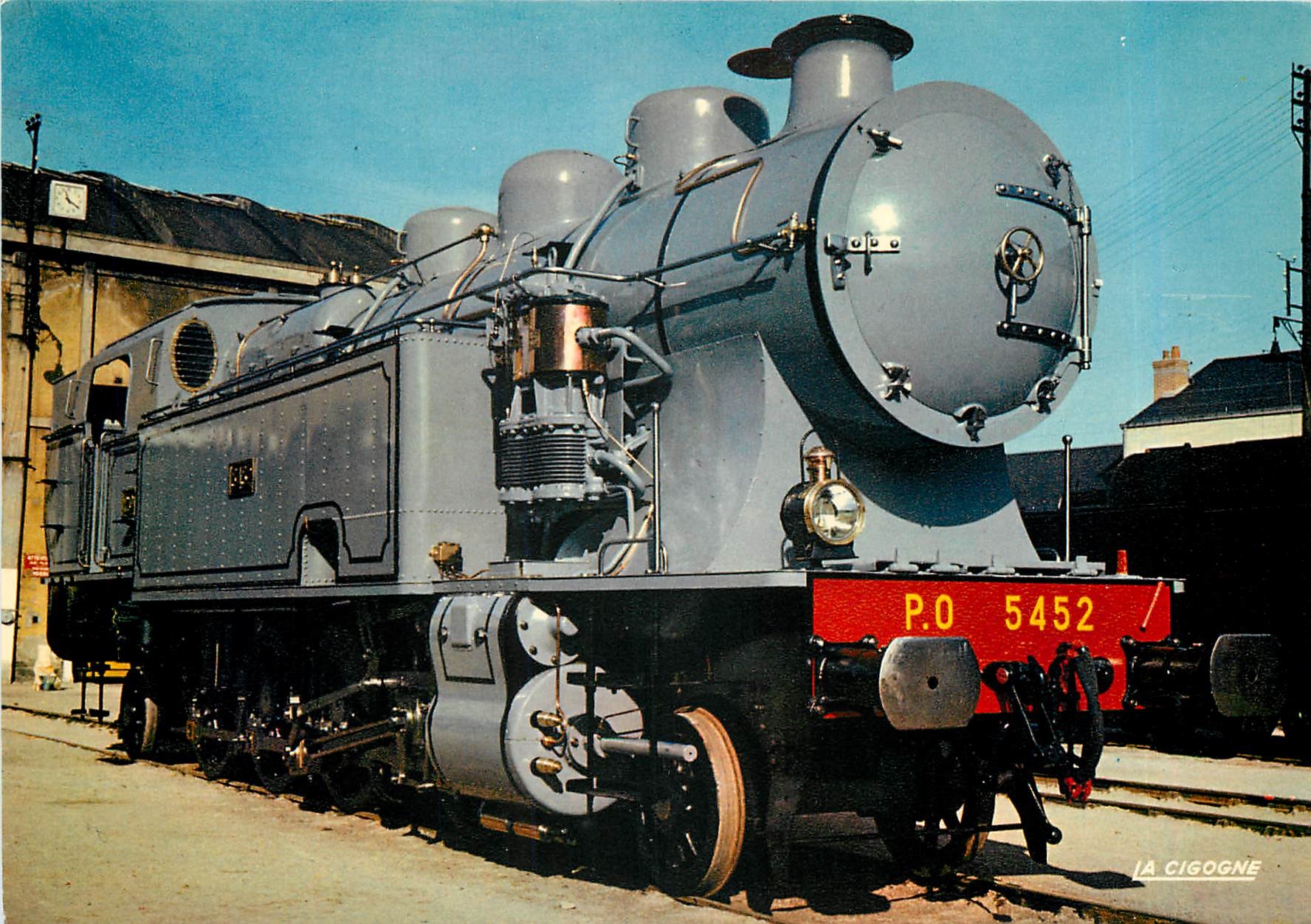 CPM Mulhouse Locomotive 5452 PO 1922