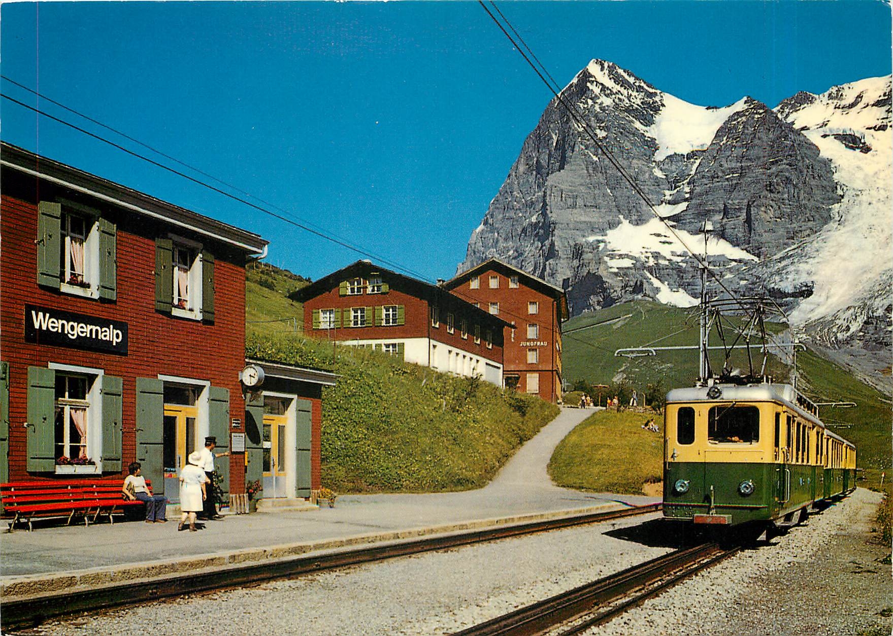 CPM Wengernalp Station une Hotel Jungfrau Eiger