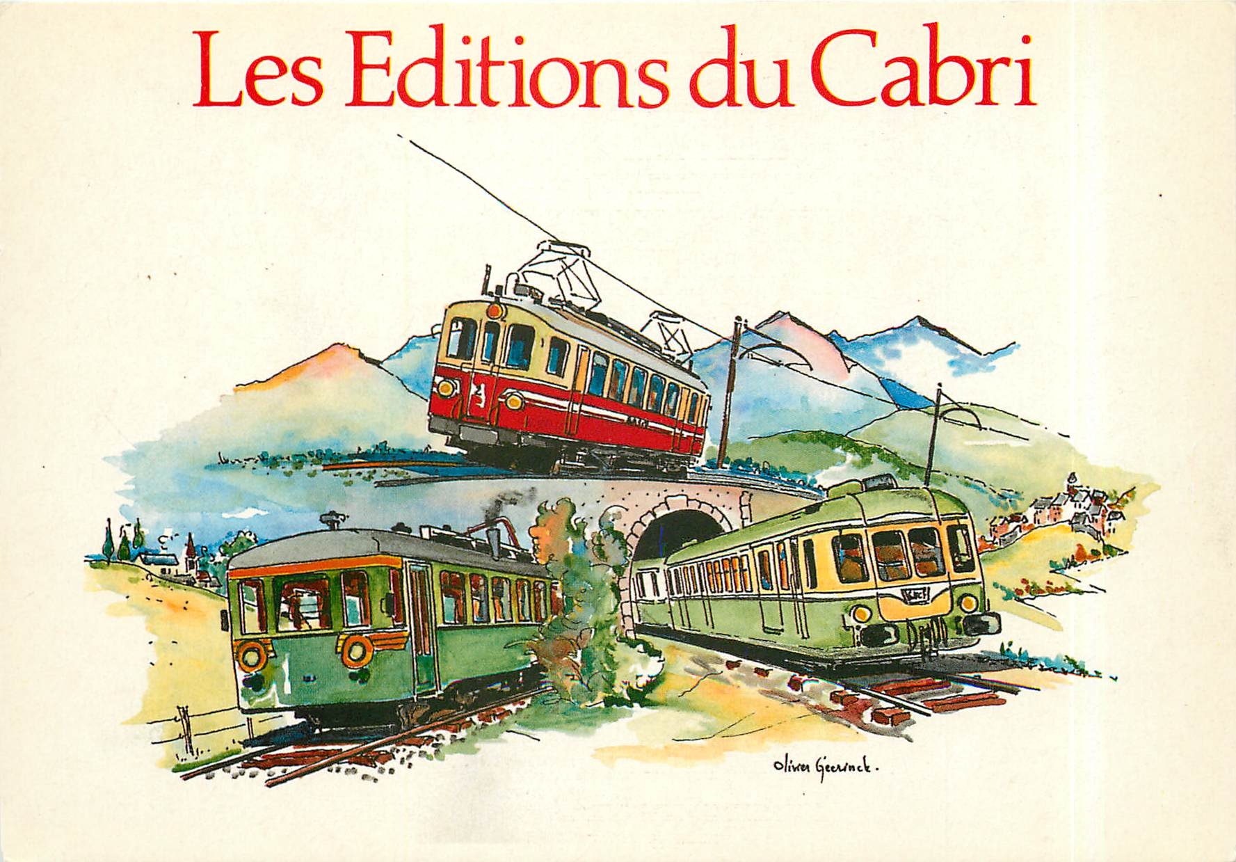 CPM Les editions du Cabri