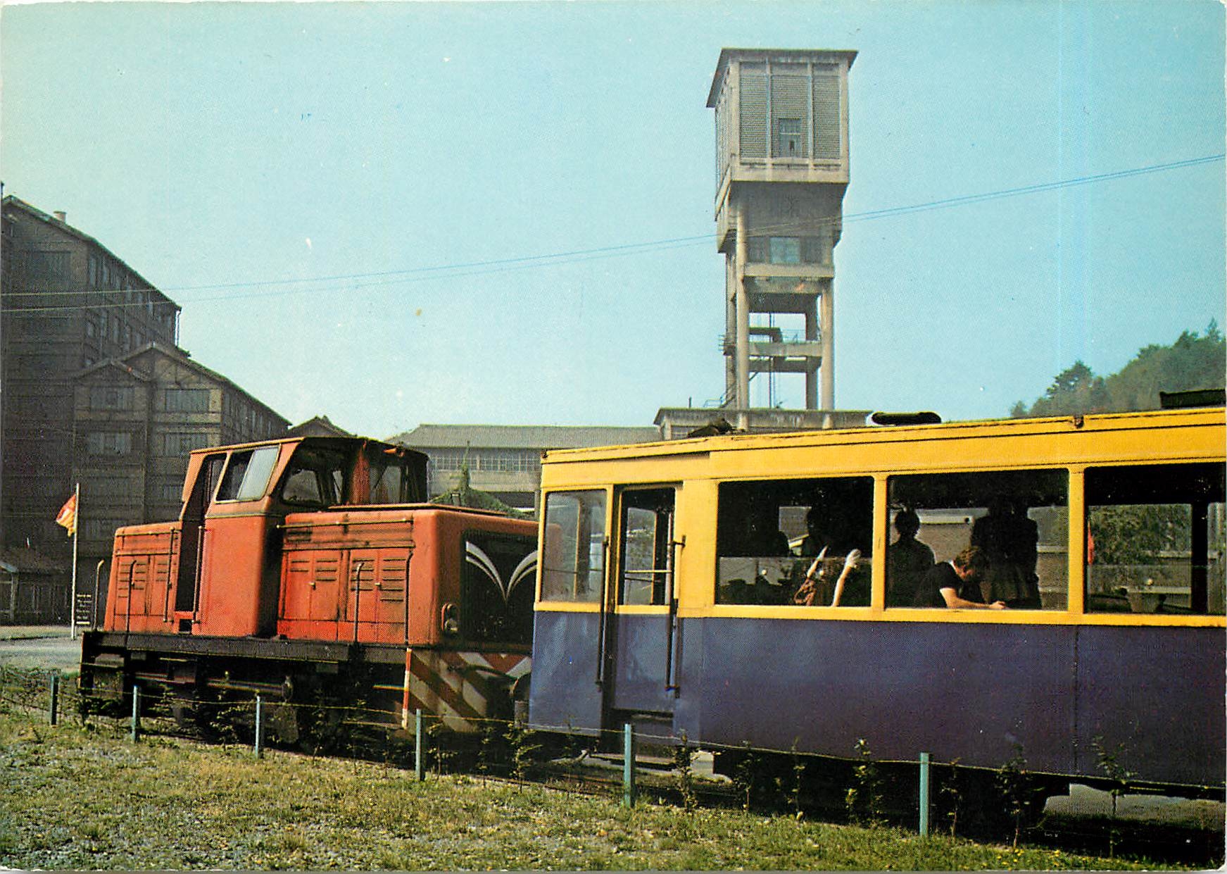 CPM Li Trimbleu Blegny Trembleur Le train touristique