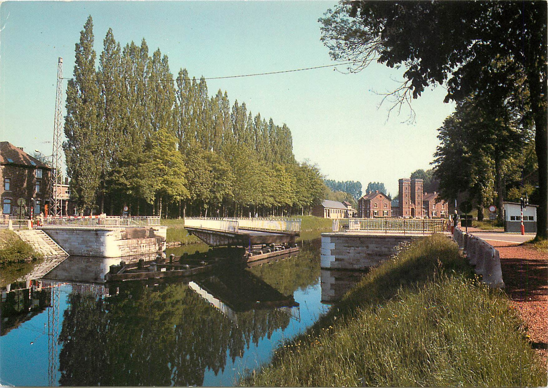 CPM Compagnie du Canal du Centre Pont tournant et salle des machines de Bracquegnies