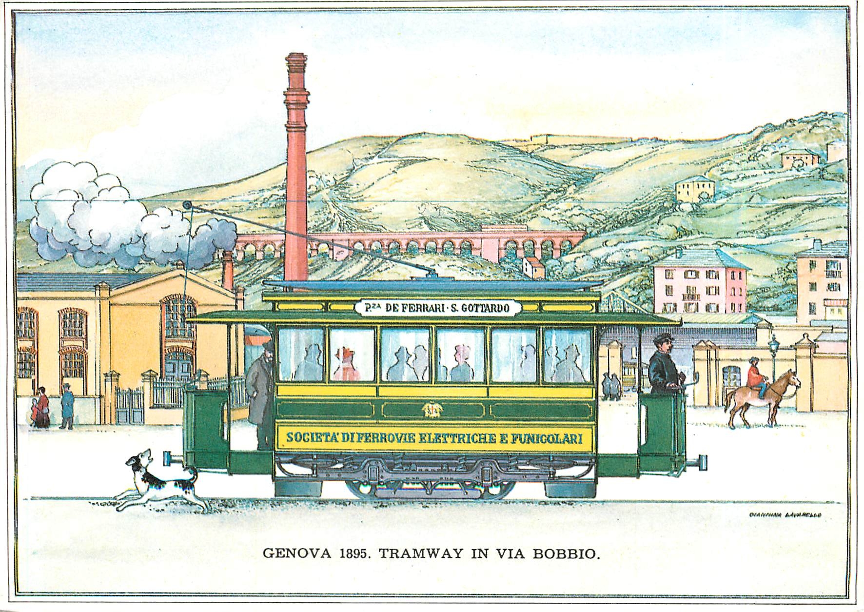 CPM Genova 1893 Tramway 