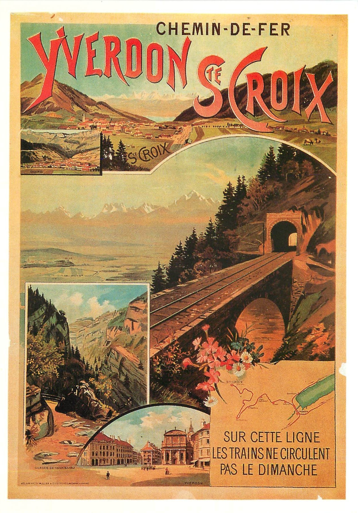 CPM Chemin de Fer Yverdon Ste Croix 