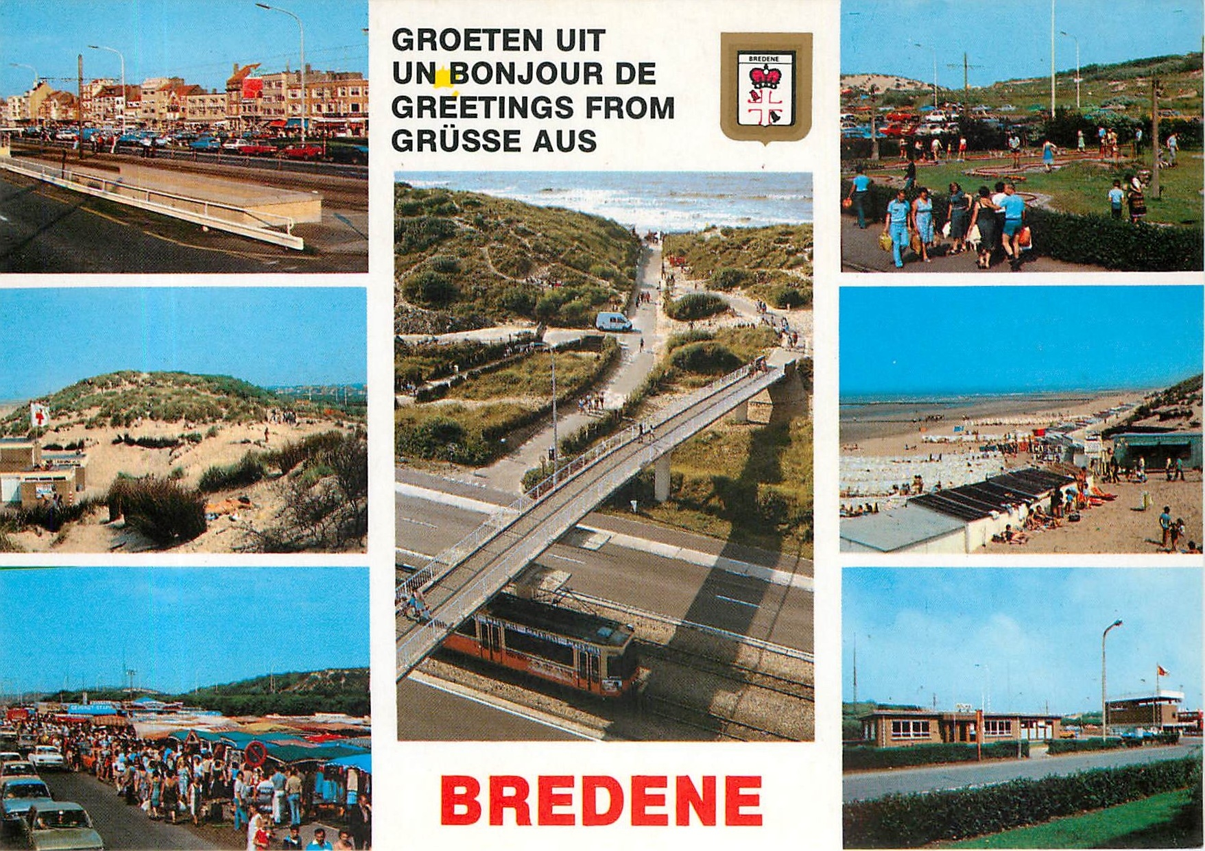 CPM Greetings from Bredene 