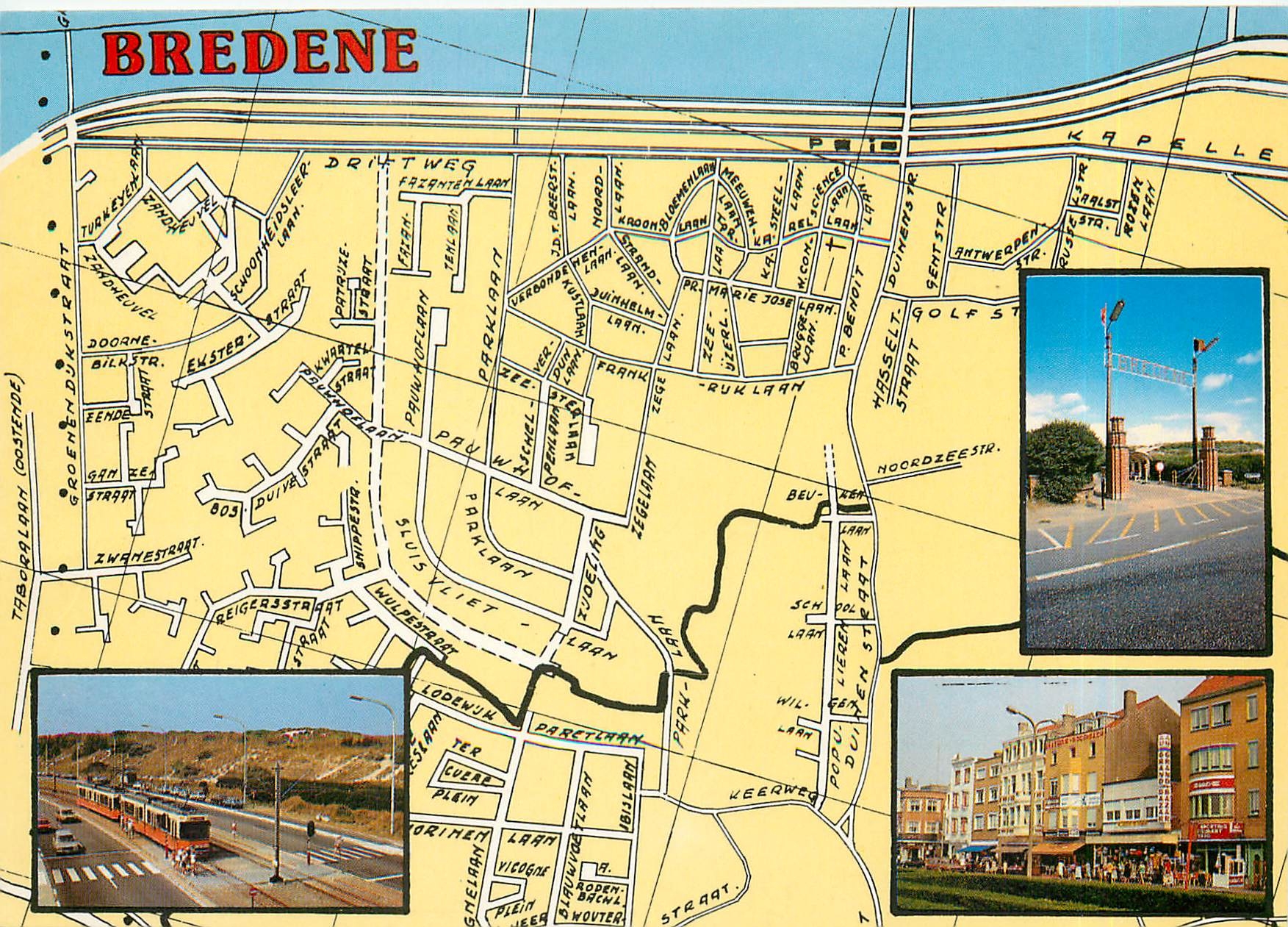 CPM Greetings from Bredene 