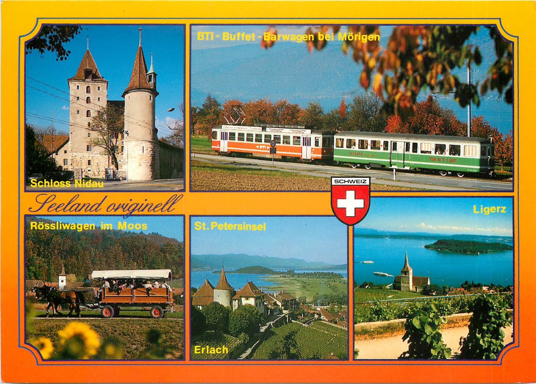 CPM Switzerland Seeland Originell Moos Nidau Ligerz