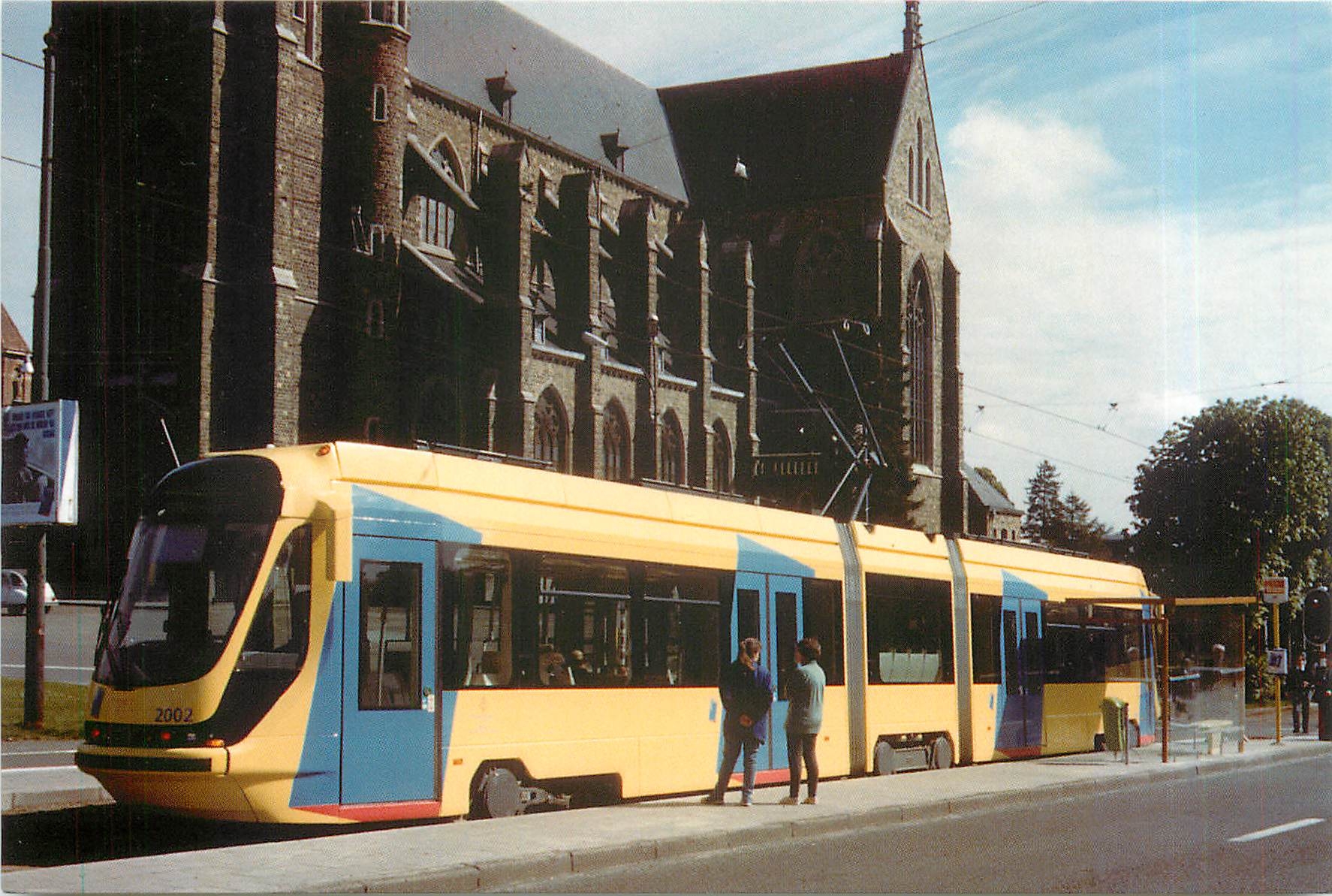 CPM Brussels Tram 2000 low floor design 