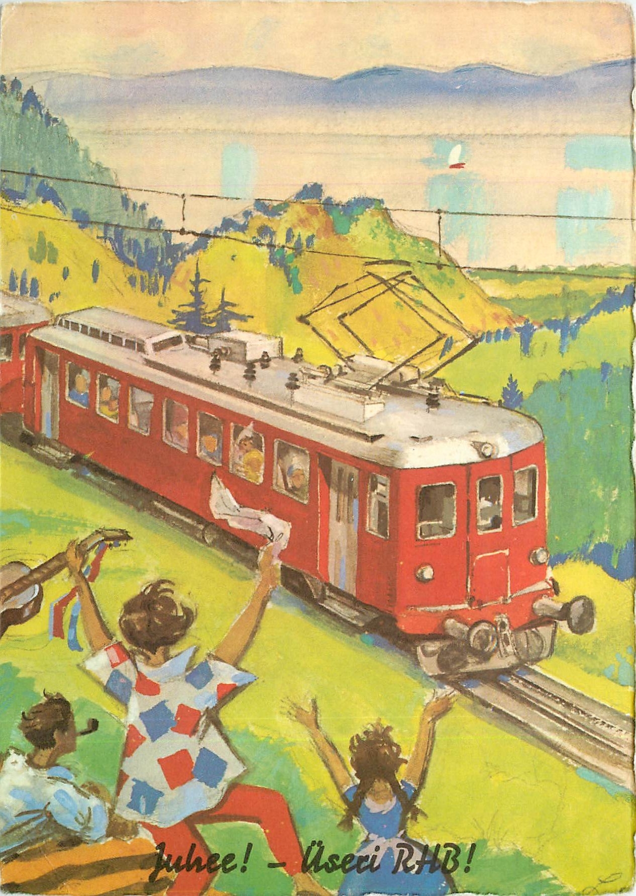 CPM Train Zahnradbahn Ab Rorschach am Bodensee