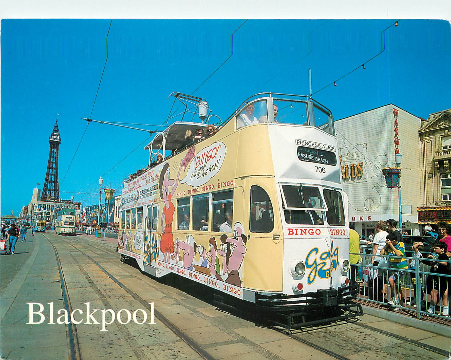 CPM Blackpool Tower and Tram 