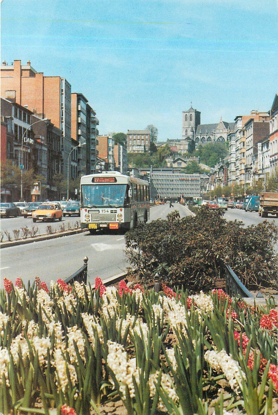 CPM Liege site propre pour autobus Boulevard de la Sauveniere