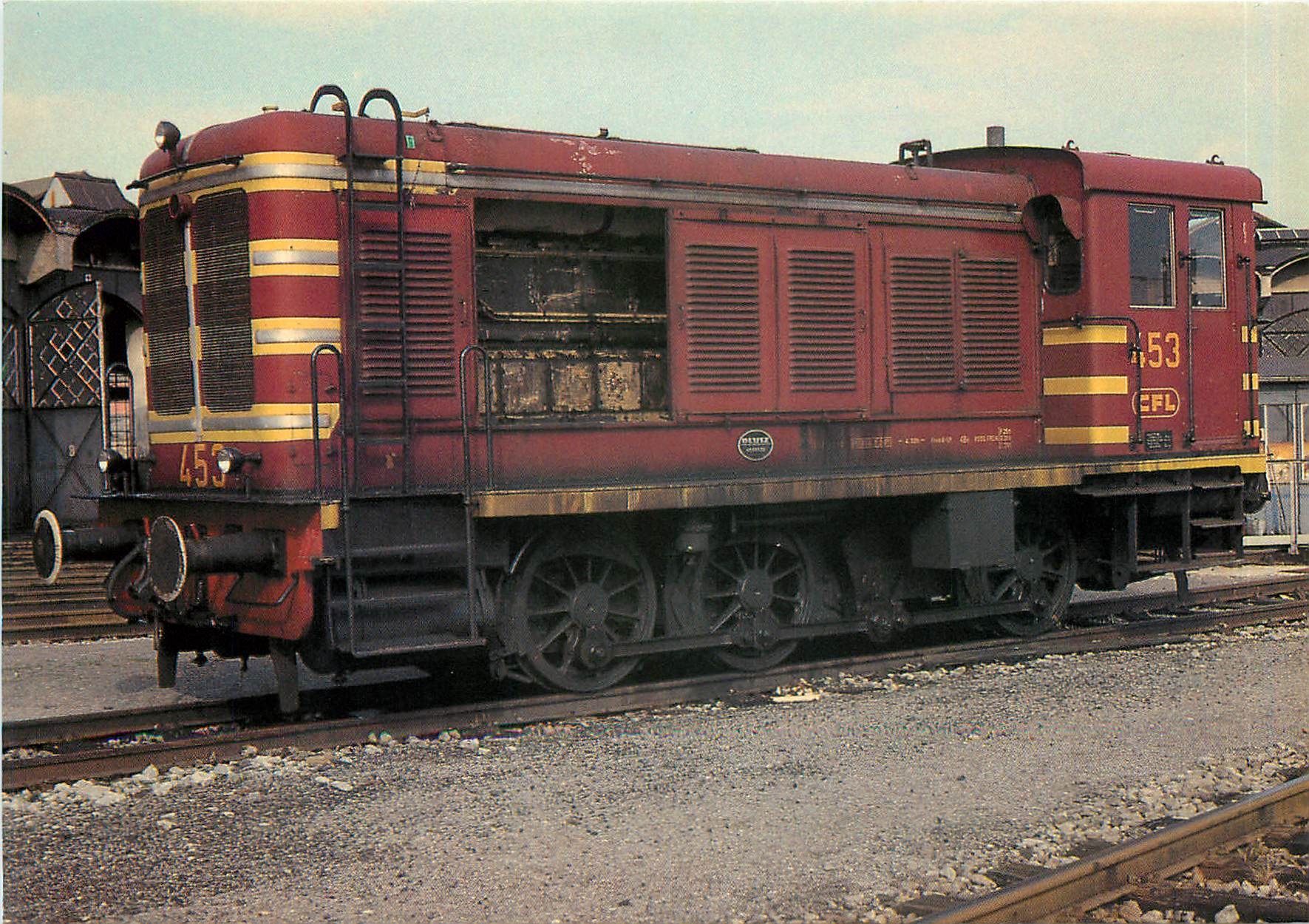 CPM 453 au depot de Luxembourg