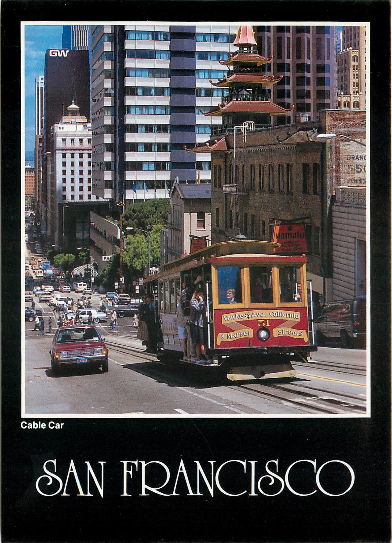 CPM Cable Car San Francisco 
