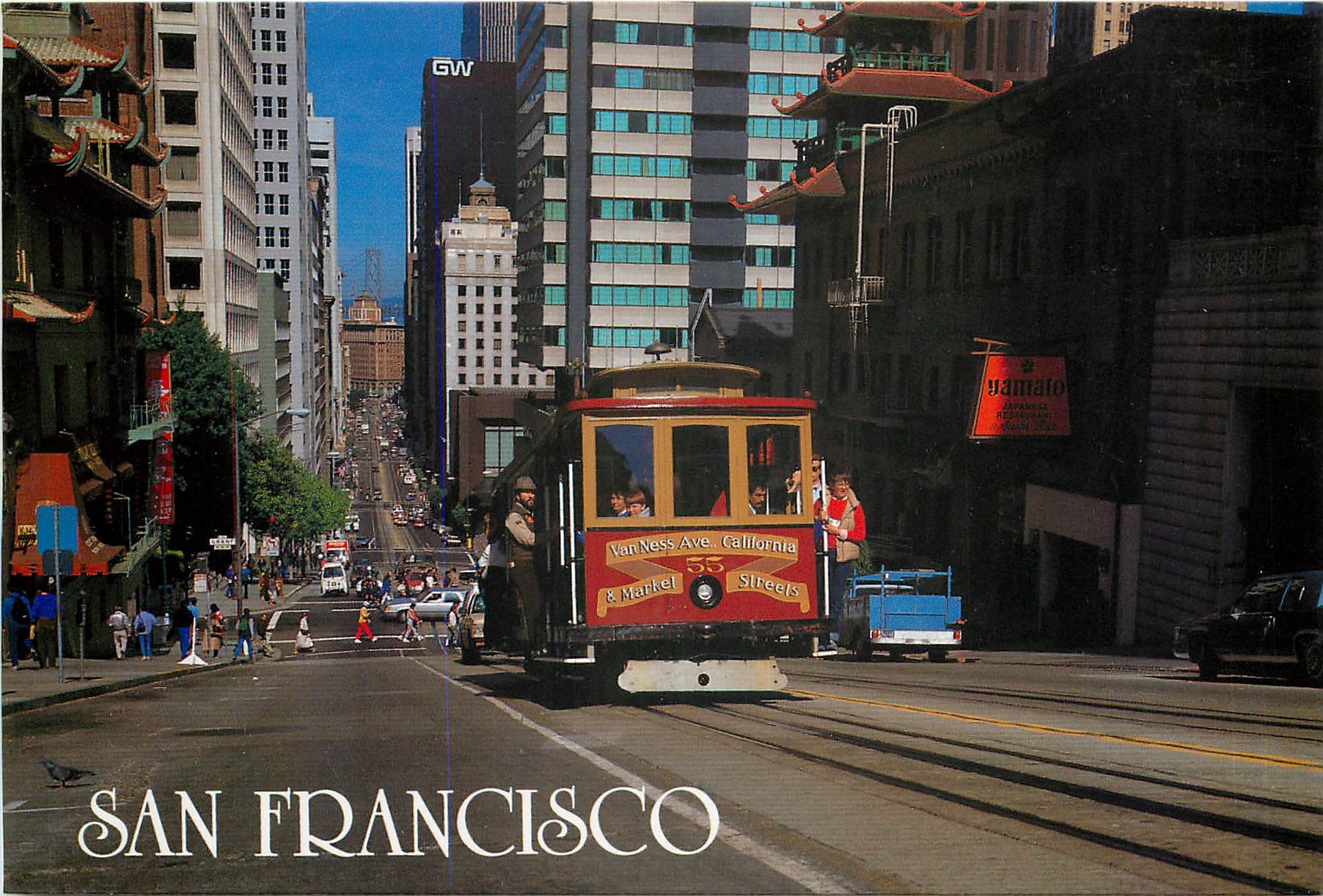 CPM San Francisco Cable Car 