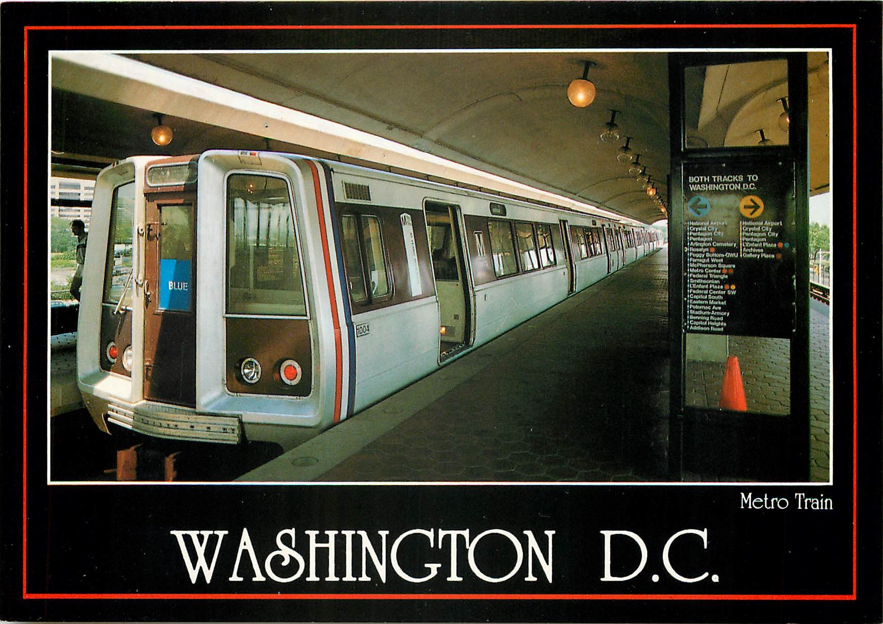 CPM Washington DC Metro Train 